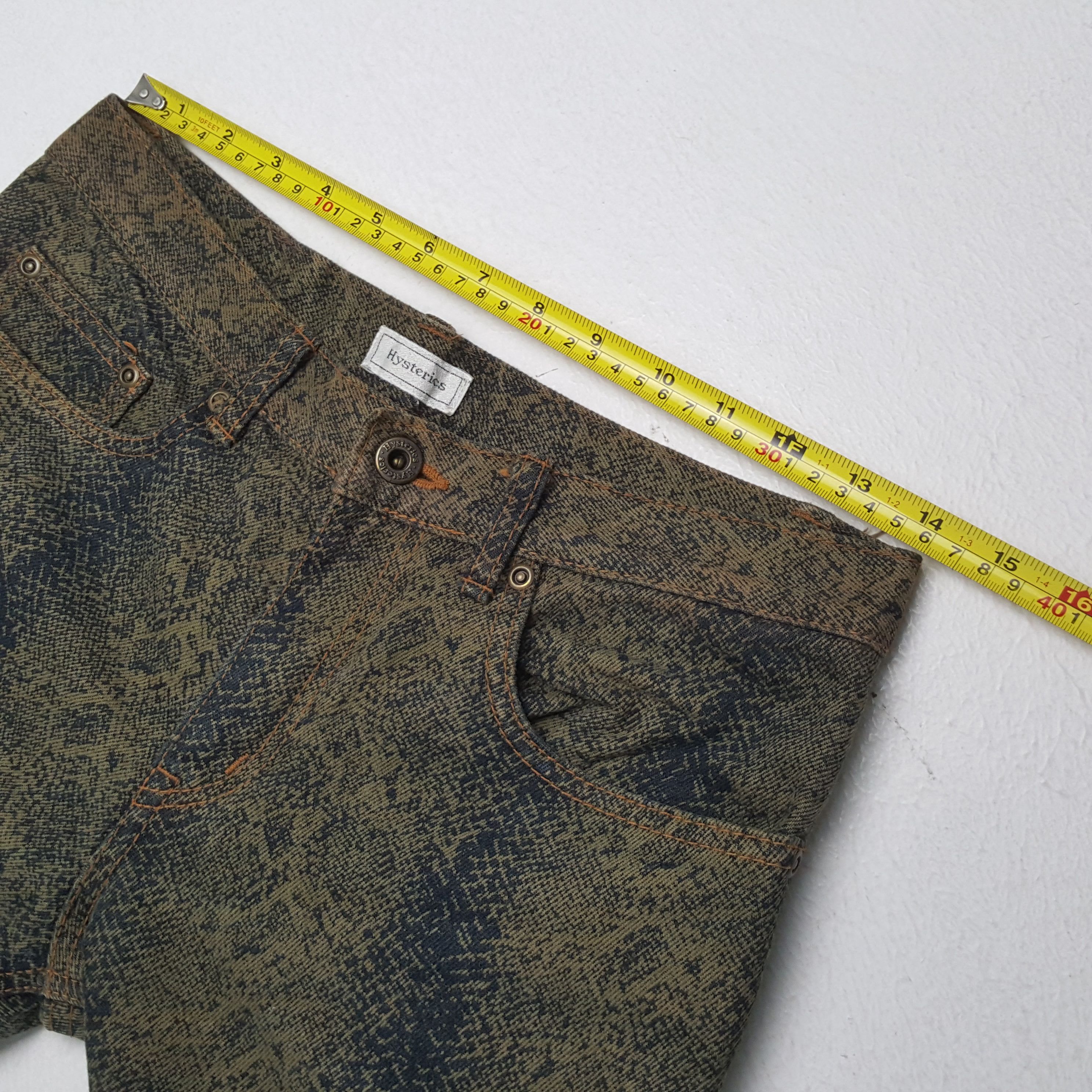 Hysteric Glamour × Japanese Brand × Vintage HYSTERIC GLAMOUR Rare Fashion Design Style Jeans Size US 28 / EU 44 - 7 Thumbnail