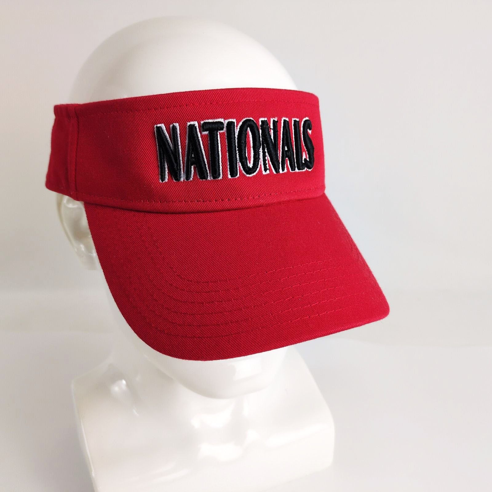Champion Champion MLB Washington DC Nationals Red Sun Visor Hat Size ONE SIZE - 1 Thumbnail