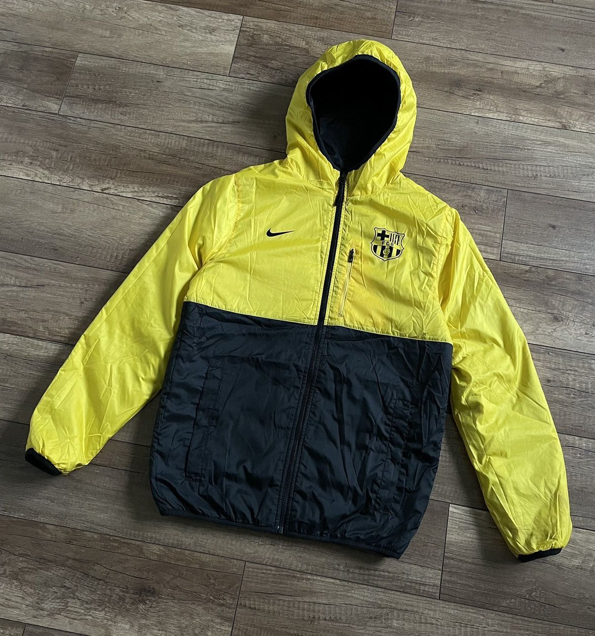 Nike Nike F.C. Barcelona Reversible Hooded Jacket Insulated Size US S / EU 44-46 / 1 - 3 Thumbnail