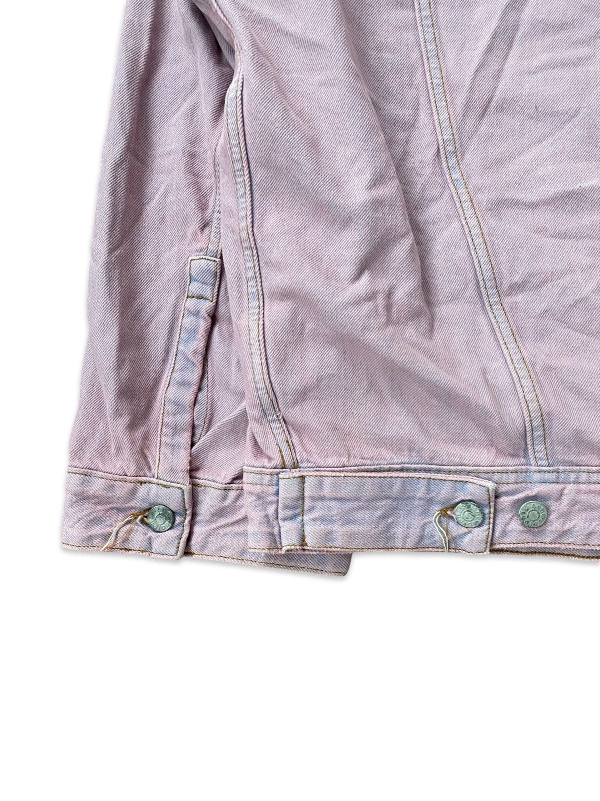 Acne Studios Acne Studios Pink Bla Konst Denim 2000 Jacket Size US L / EU 52-54 / 3 - 8 Thumbnail