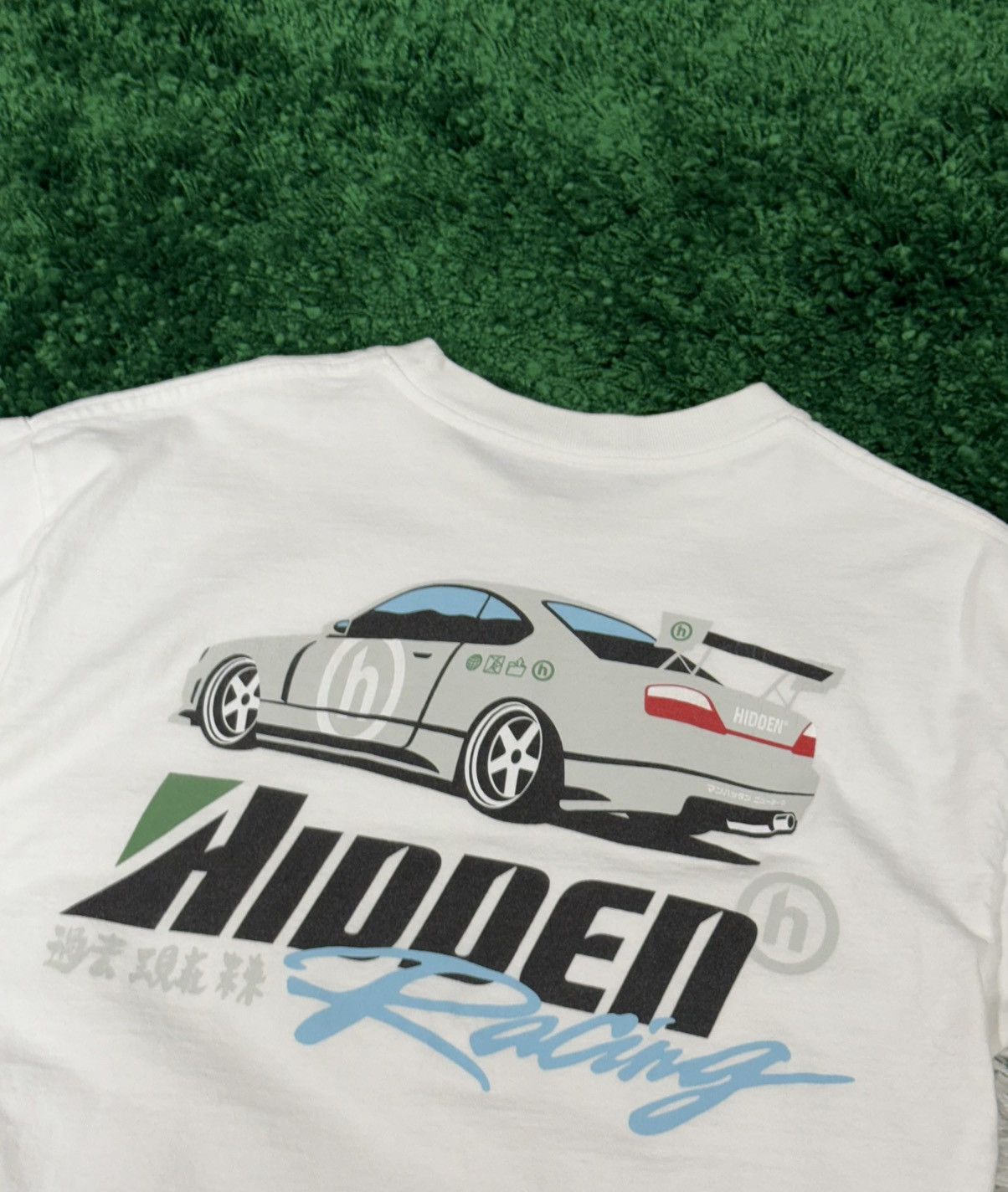 HIDDEN Hidden NY Shirt White Porsche Race Car Logo Tee Small Size US S / EU 44-46 / 1 - 1 Thumbnail