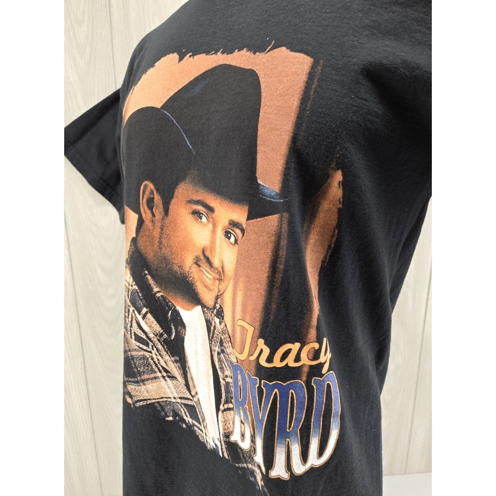 Fruit Of The Loom VINTAGE Tracy Byrd 1998 “I’m From The Country” T Shirt Mens L Black Cotton Logo 90s Tour Mens Size US L / EU 52-54 / 3 - 5 Thumbnail