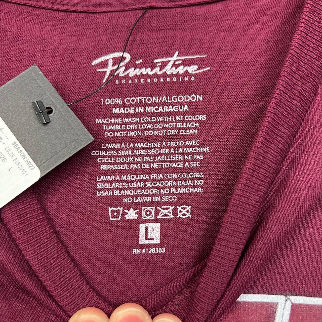 Primitive Primitive Skateboarding Shirt Men Large Red Crew Neck New L Size US L / EU 52-54 / 3 - 4 Thumbnail