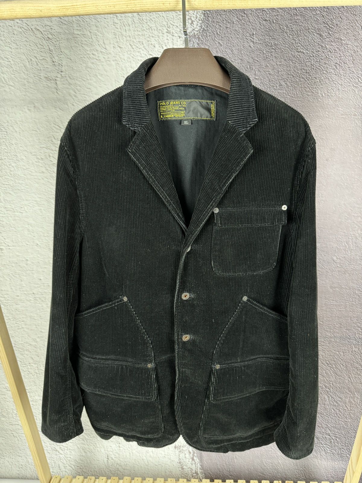 Polo Ralph Lauren × Vintage Polo Jeans Company Ralph Lauren Corduroy Jacket Blazer Size US XL / EU 56 / 4 - 2 Thumbnail