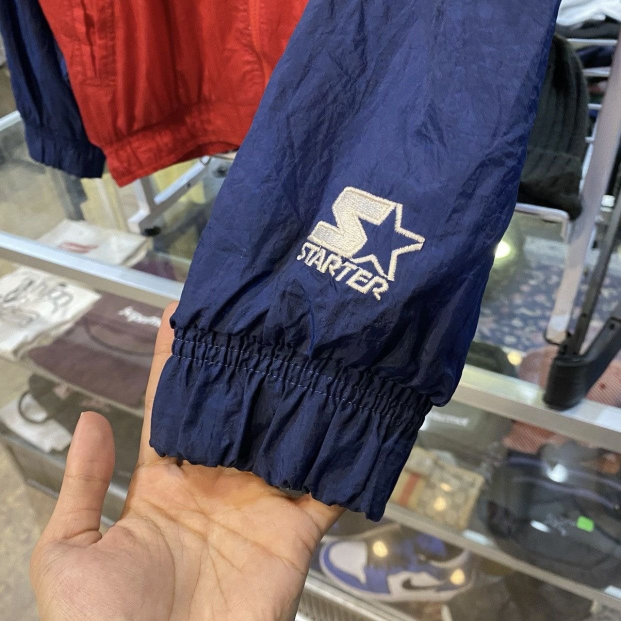 Starter × USA Olympics × Vintage VTG Atlanta 1996 Olympics Windbreaker STARTER Jacket Size US XL / EU 56 / 4 - 9 Thumbnail
