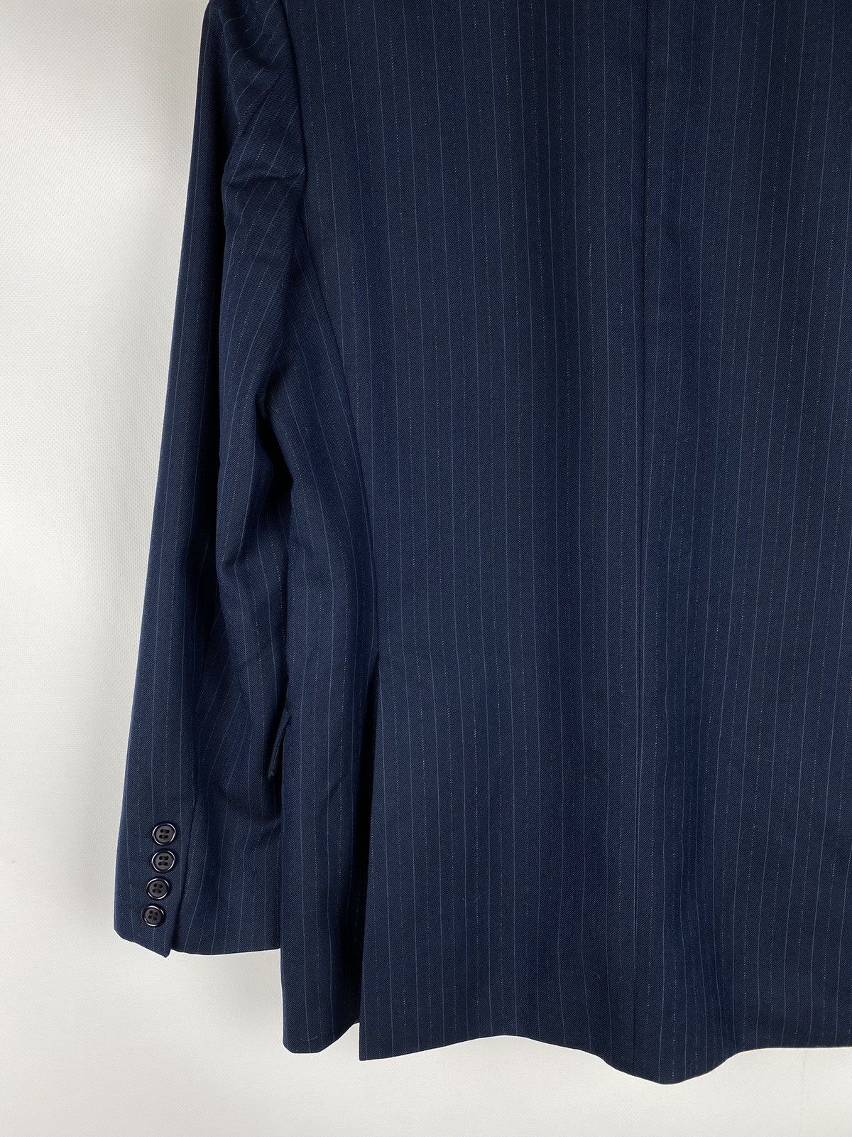 Christian Dior Monsieur × Dior × Vintage Christian Dior Monsieur vintage wool striped blazer jacket Size 40R - 17 Thumbnail