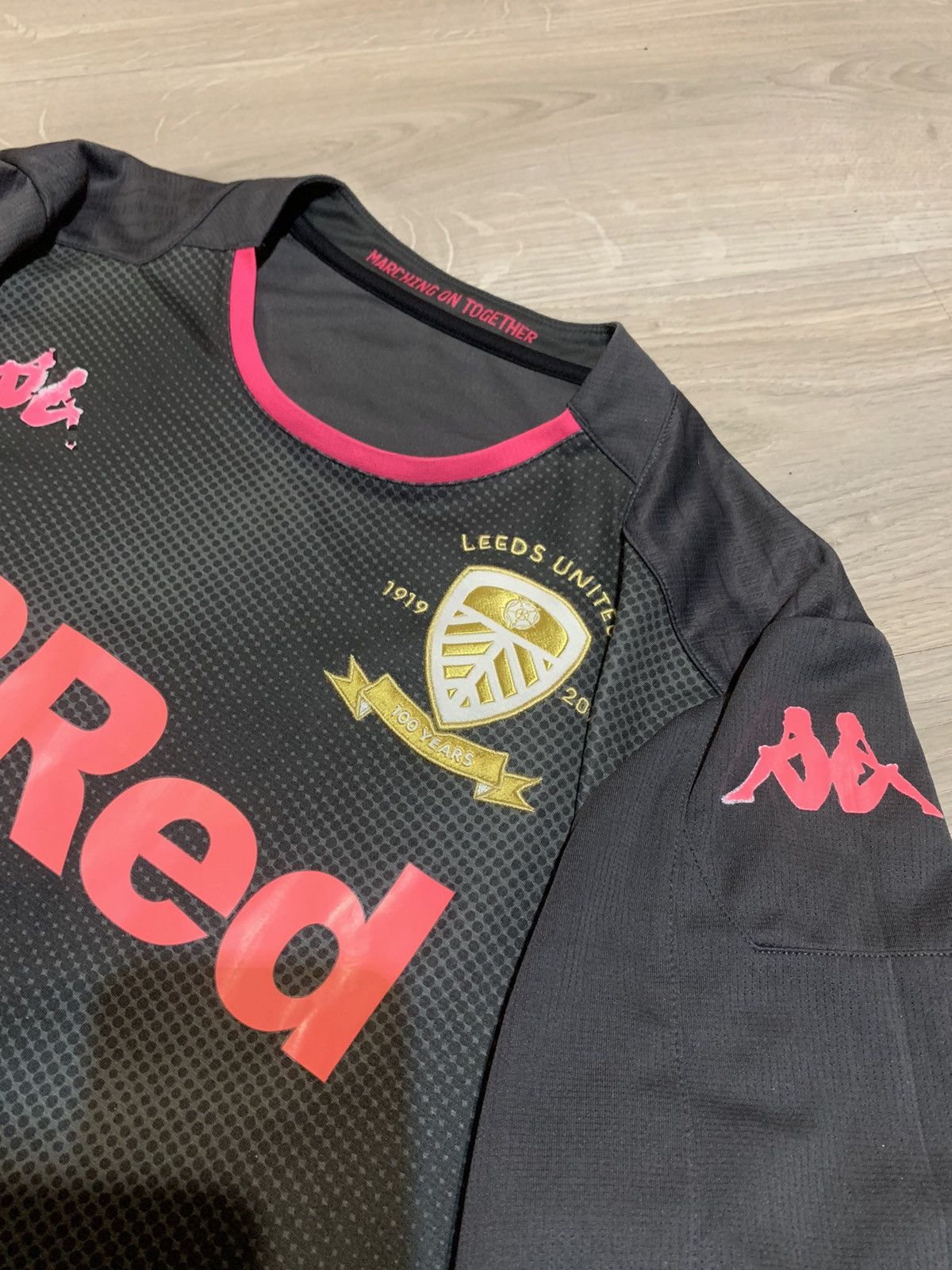 Kappa Kappa Leeds United 2019 2020 Away Jersey Football Shirt XL Size US XL / EU 56 / 4 - 4 Thumbnail
