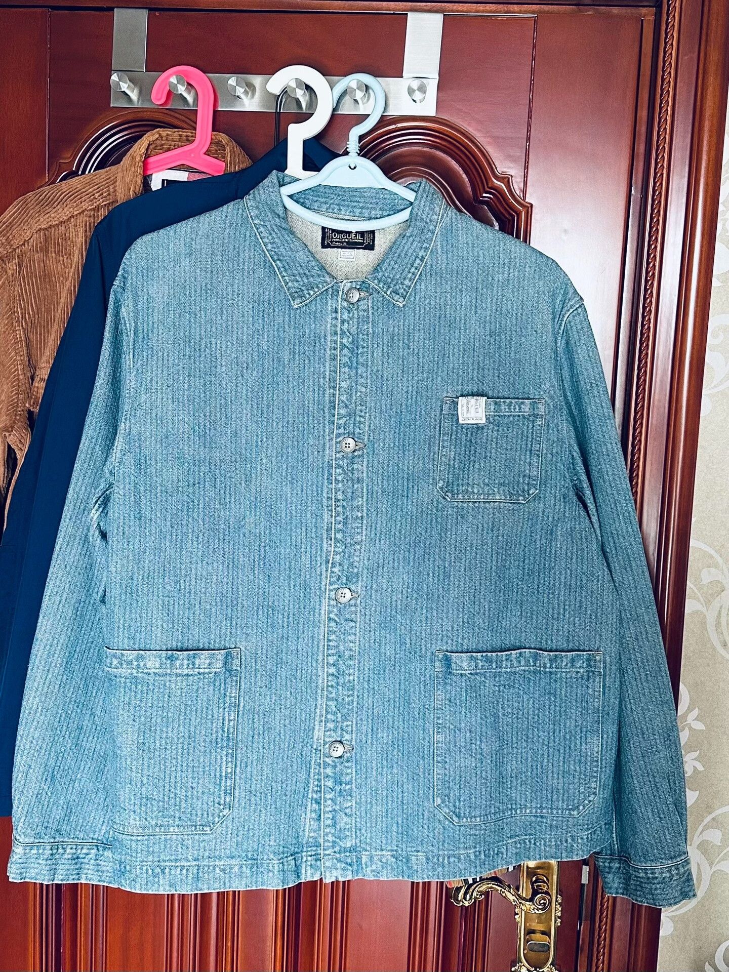 Orgueil ORGUEIL Japan-Made Denim Shirt Jacket Size US S / EU 44-46 / 1 - 1 Thumbnail