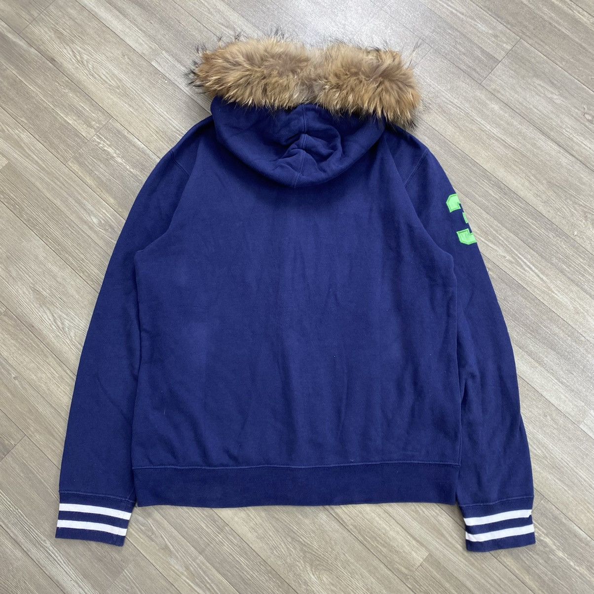 Lo Life 2000s Polo Ralph Lauren Fur ZipHoodie IfSixWasNine LGB Style Size US L / EU 52-54 / 3 - 14 Thumbnail