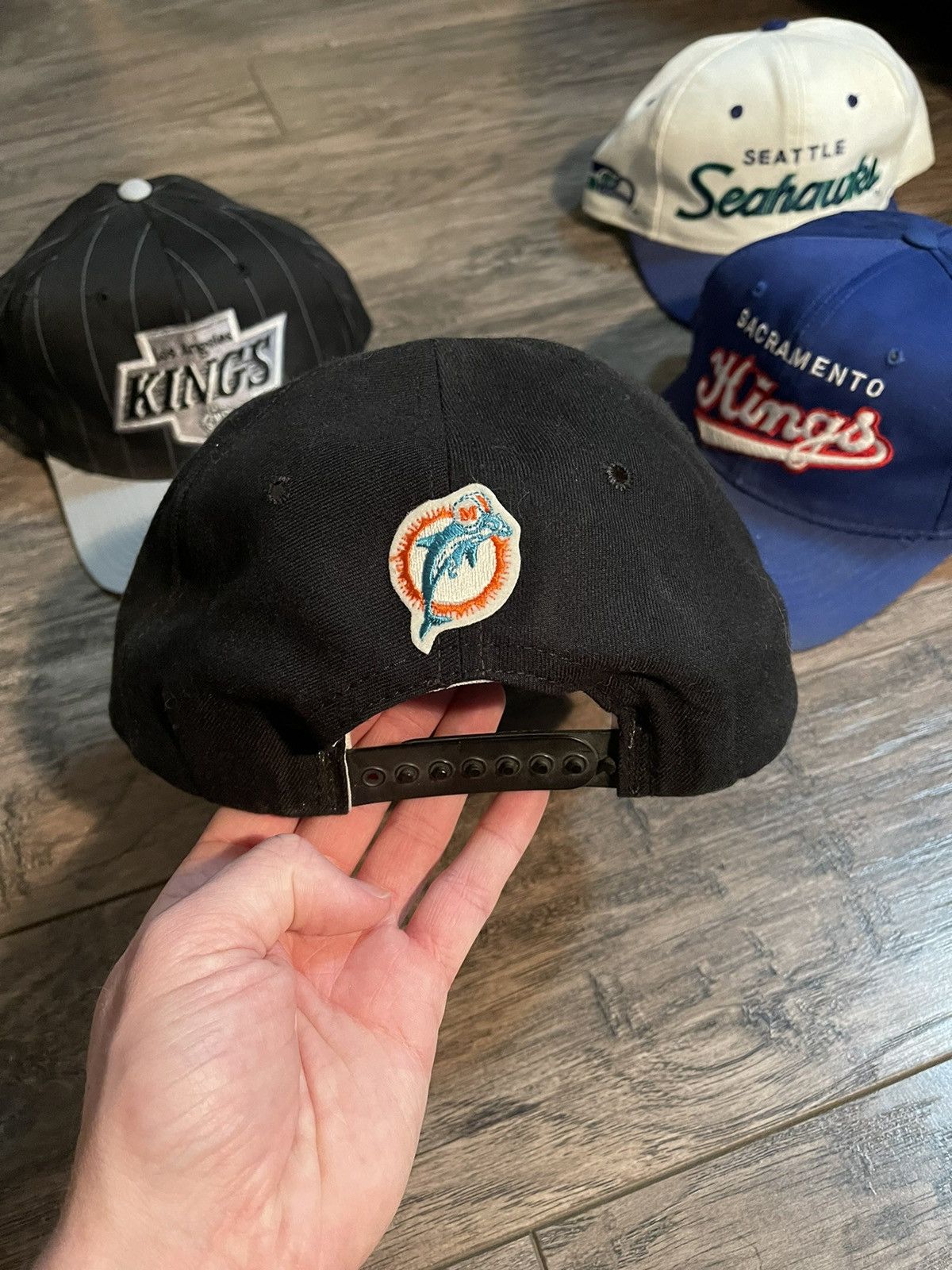 NFL Retro Miami Dolphins logo snapback Size ONE SIZE - 2 Thumbnail