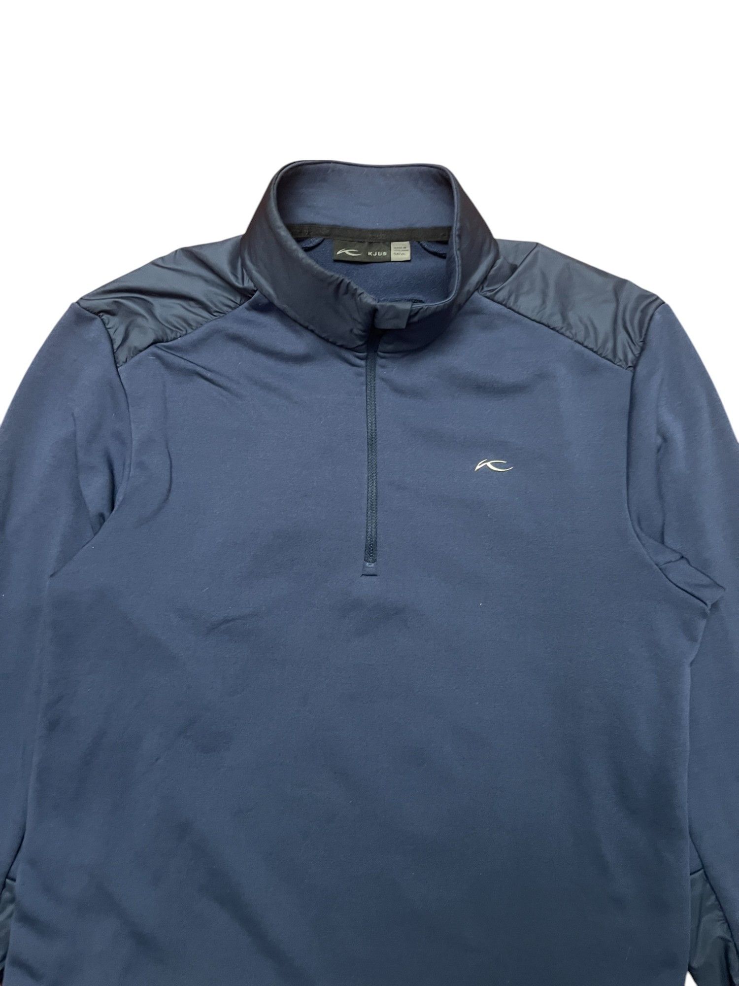 KJUS KJUS Caldera Half Zip Pullover Mens 54/XL Blue Stretch Size US XL / EU 56 / 4 - 5 Thumbnail