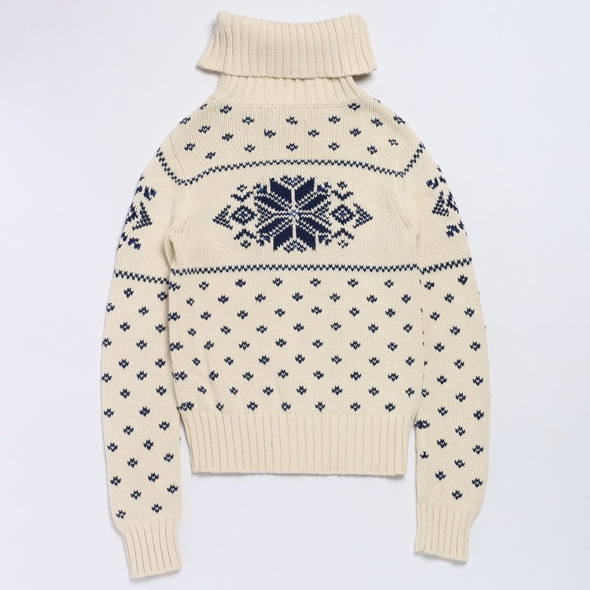 Polo Ralph Lauren Ralph Lauren Aztec Snowflake Turtleneck Sweater Nordic Size S / US 4 / IT 40 - 9 Thumbnail