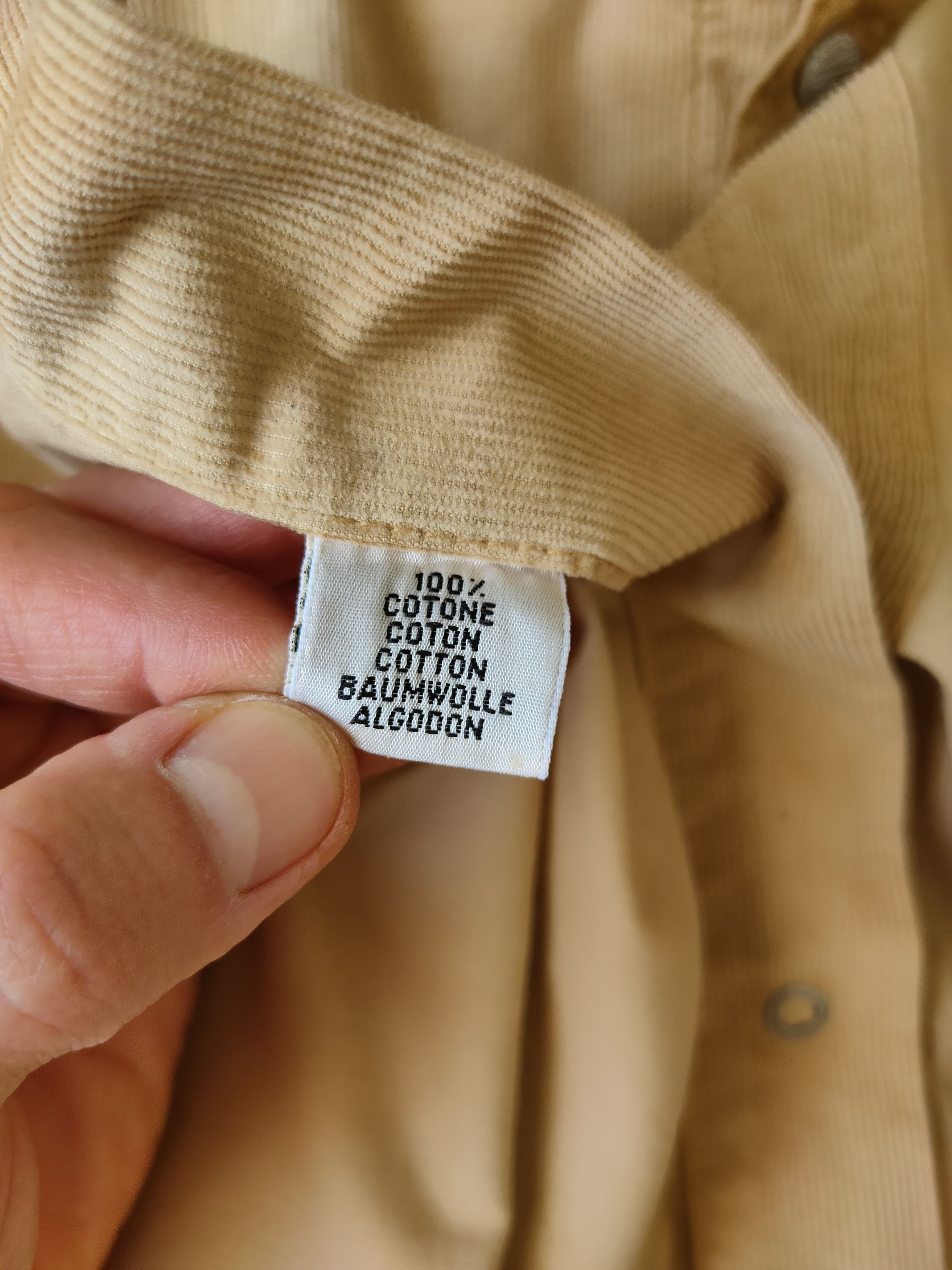 Replay 🔥Vintage Rare Replay Corduroy Shirt Replay Italy L-XL Size US L / EU 52-54 / 3 - 7 Thumbnail