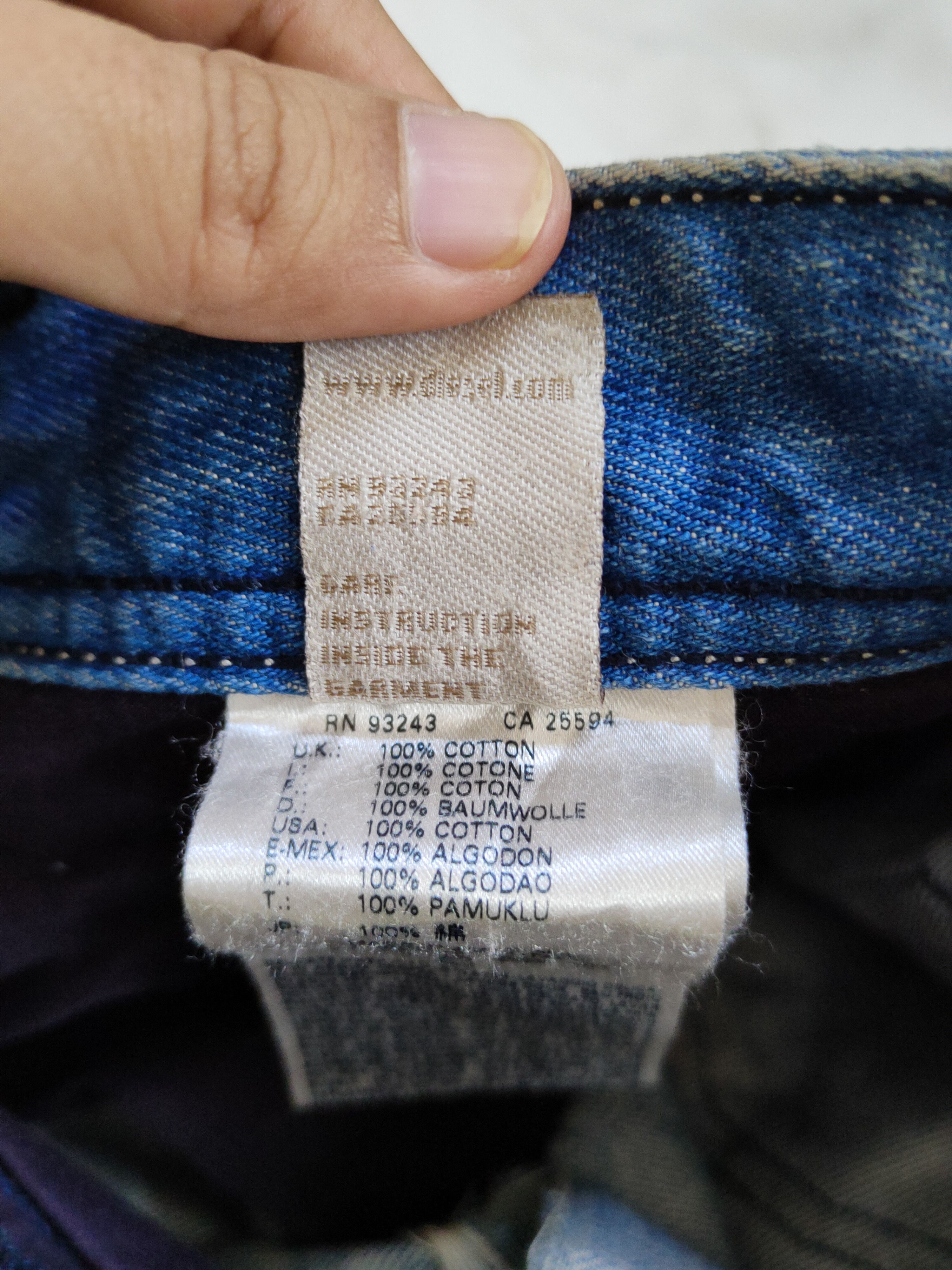 Diesel Diesel Industry Blue Faded Distressed Ripped Jeans #S2052 Size US 29 - 17 Thumbnail