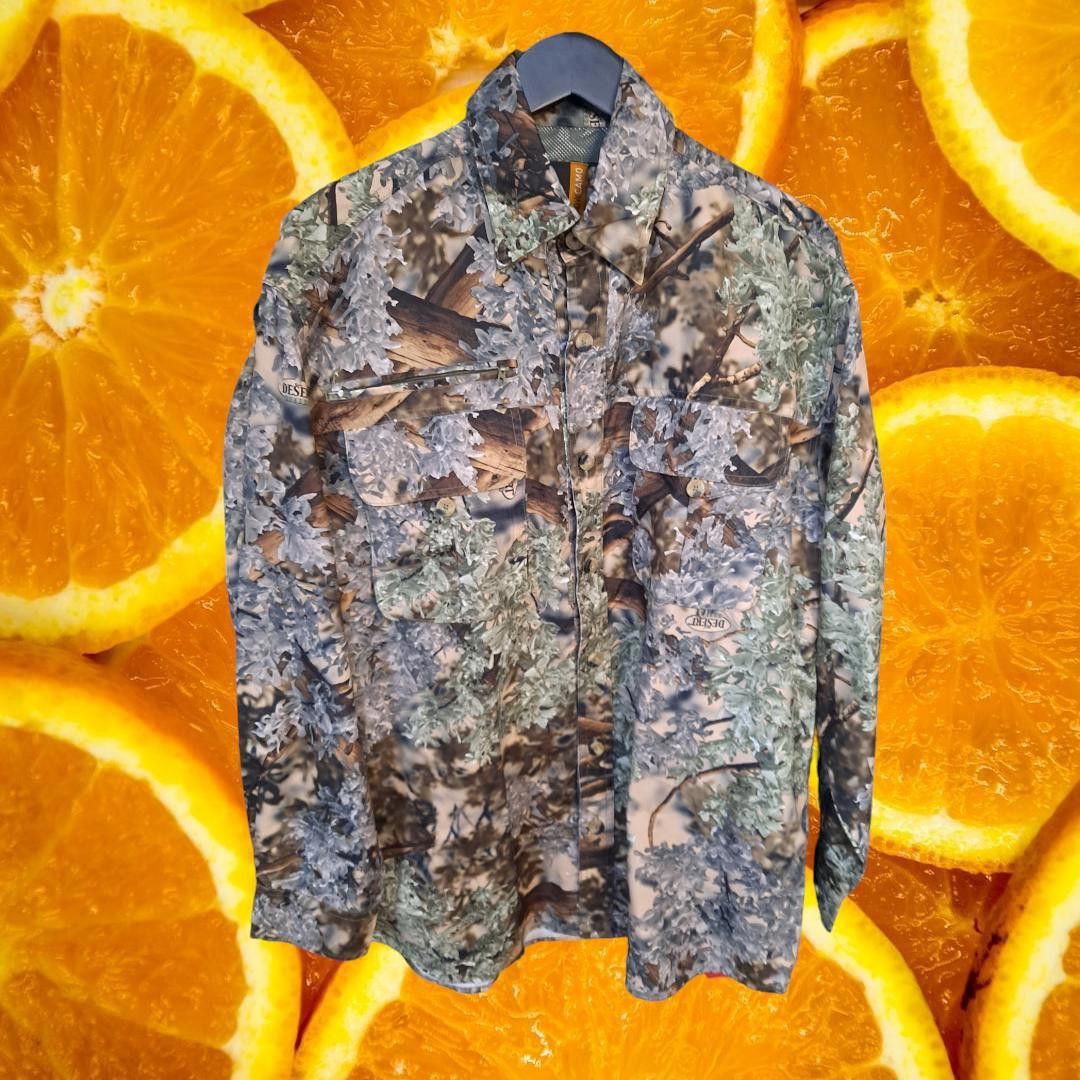 Other Shadow Camo Snap Up Camp Lightweight Shirt Size Medium Size US M / EU 48-50 / 2 - 1 Thumbnail