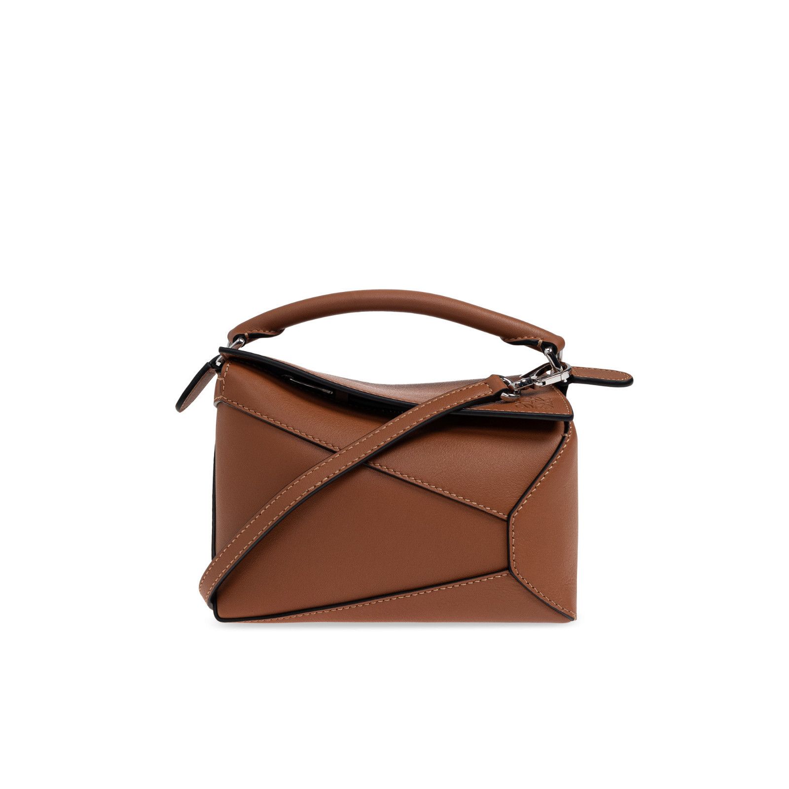 Loewe LOEWE Puzzle Edge Mini Tan Leather Handbag New & Authentic Size ONE SIZE - 1 Thumbnail