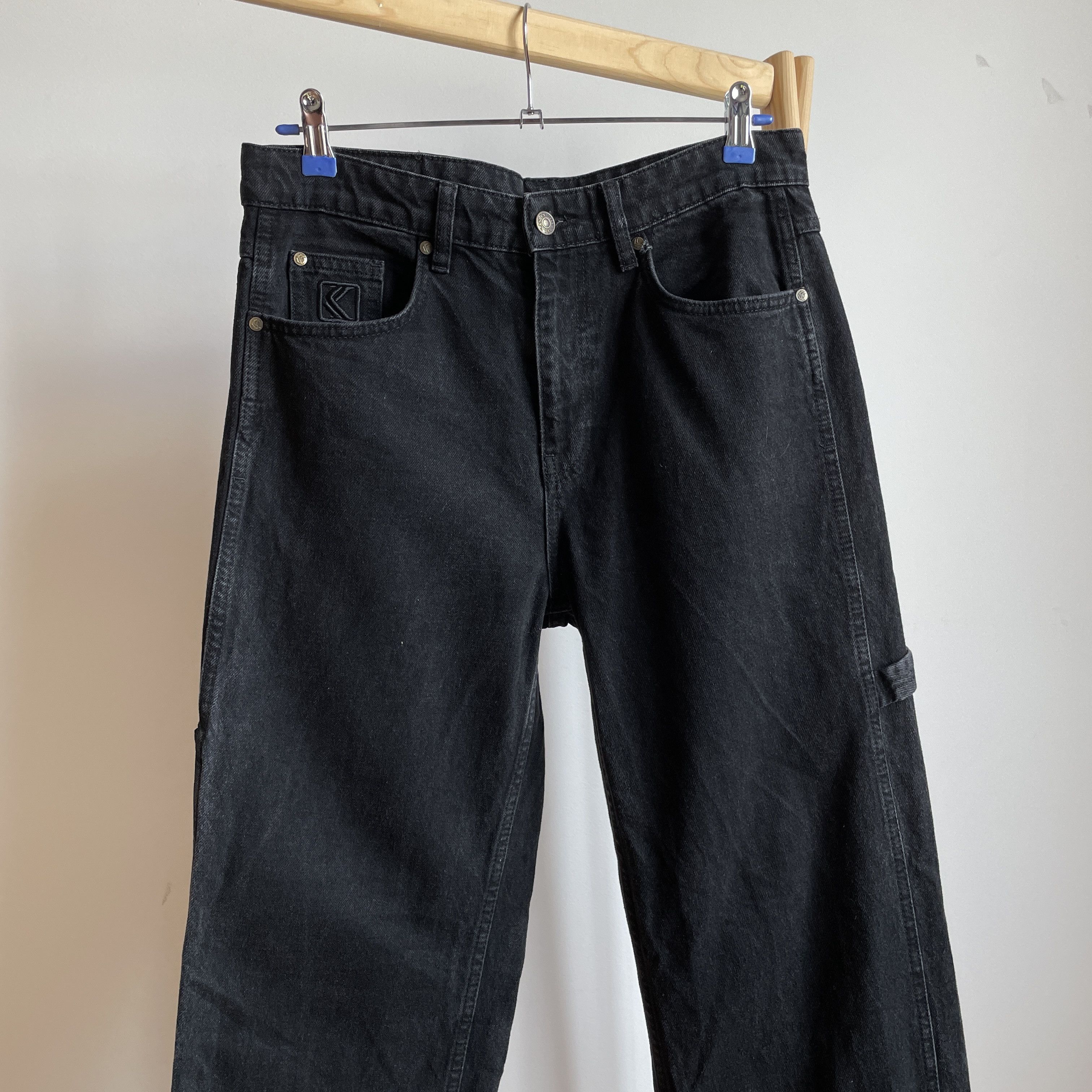 Karl Kani Karl Kani Carpenter Black Denim Size 30 Size US 30 / EU 46 - 3 Thumbnail