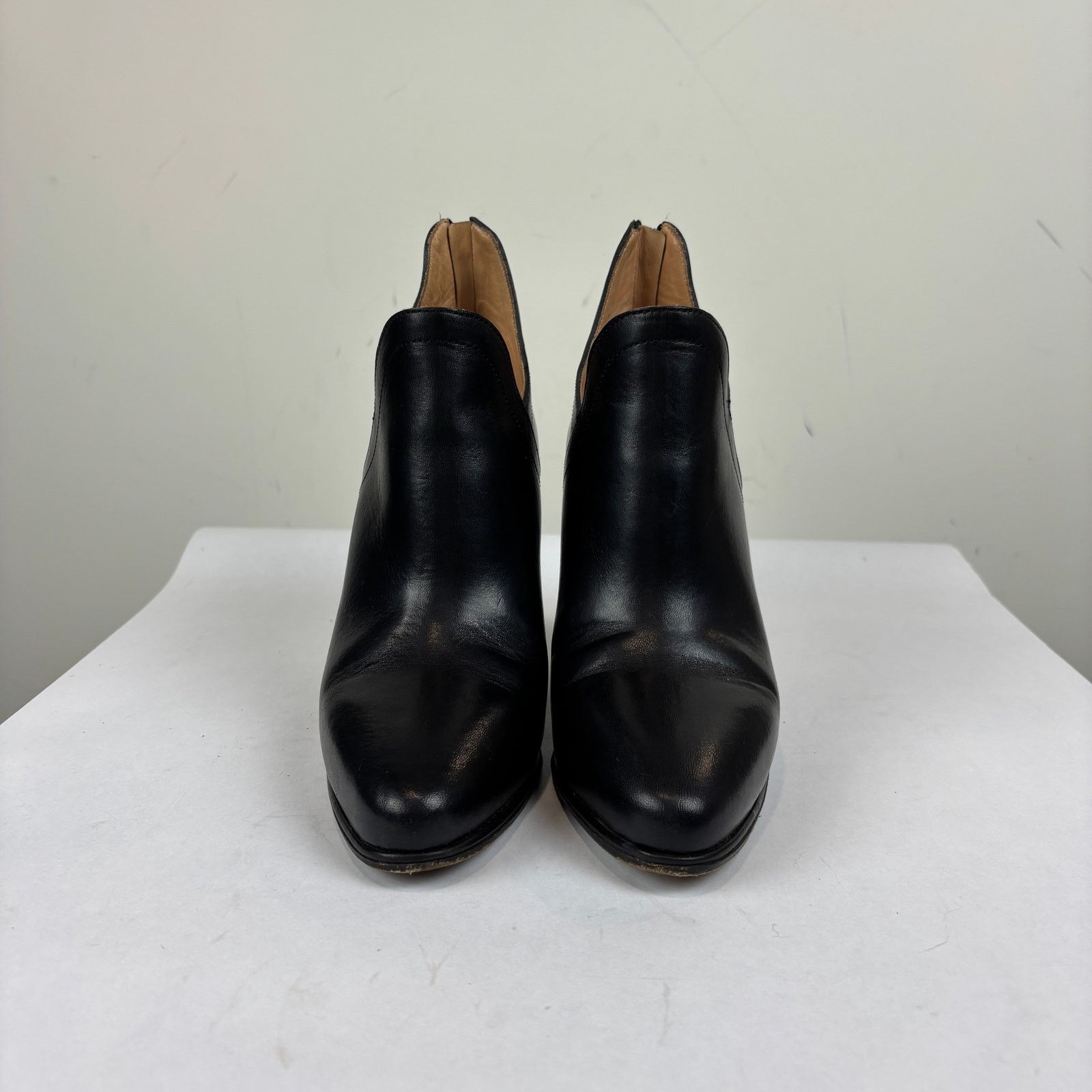 Maison Margiela Maison Margiela MM22 Leather Pointed Toe Wedge Booties 36.5 Size US 6.5 / IT 36.5 - 2 Thumbnail