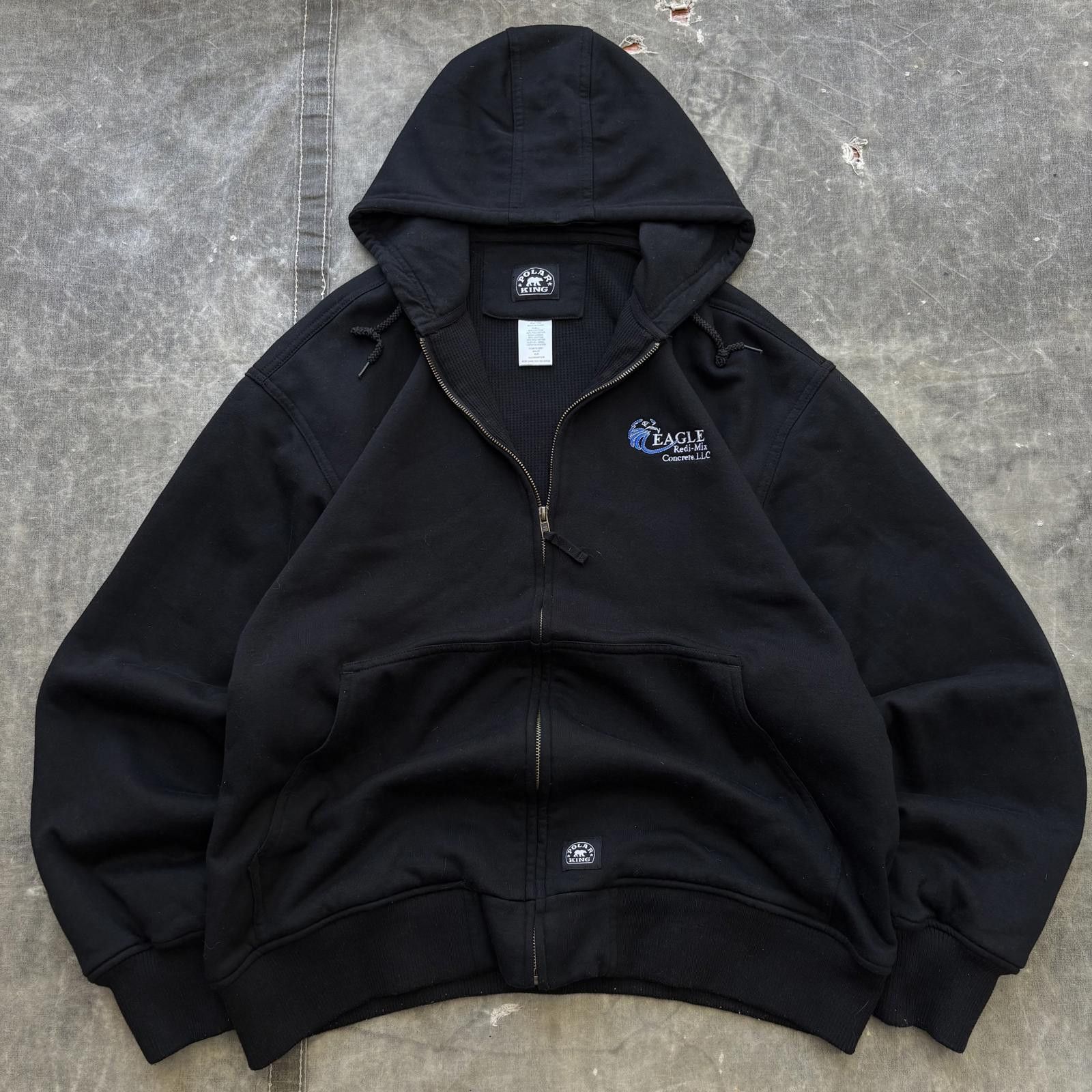 Vintage Vintage Polar King Carhartt Thermal Lined Full Zip Hoodie Size US XL / EU 56 / 4 - 1 Thumbnail