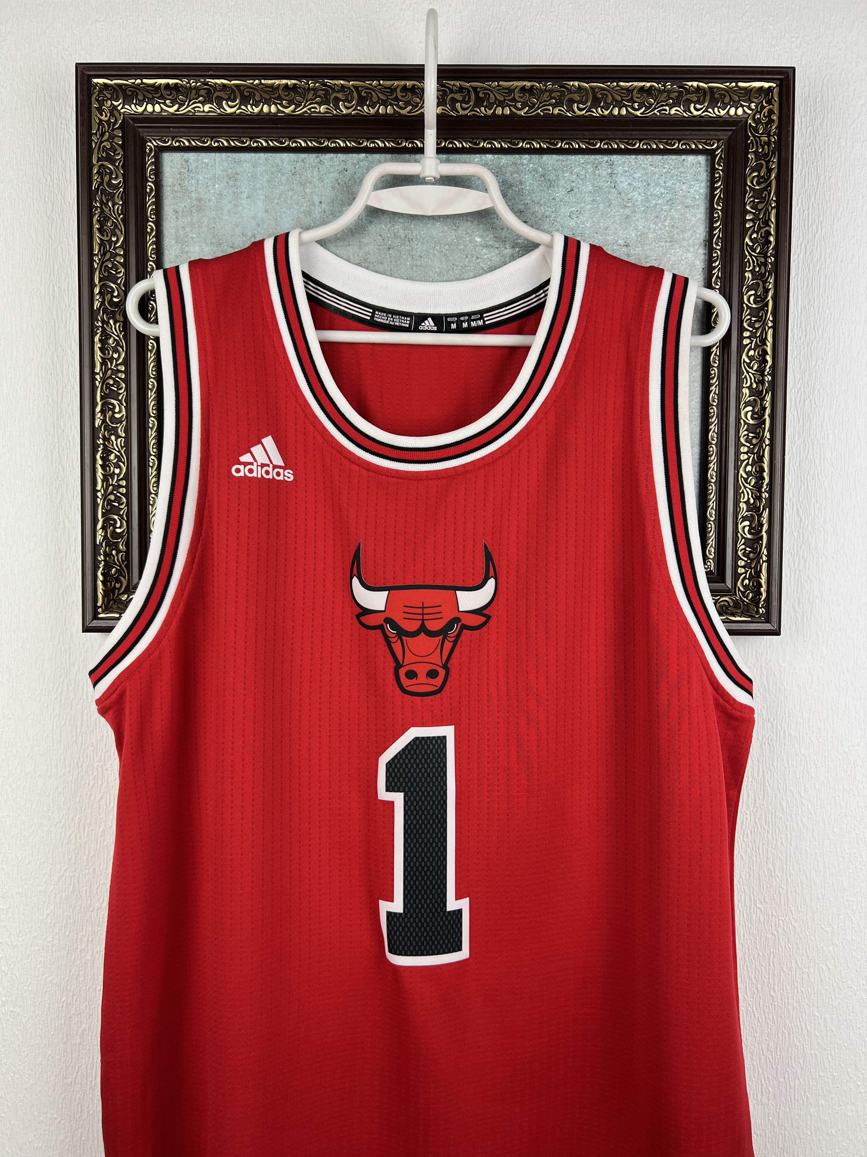 Adidas Chicago Bulls Derrick Rose #1 NBA Jersey Special Trikot Size US M / EU 48-50 / 2 - 2 Thumbnail