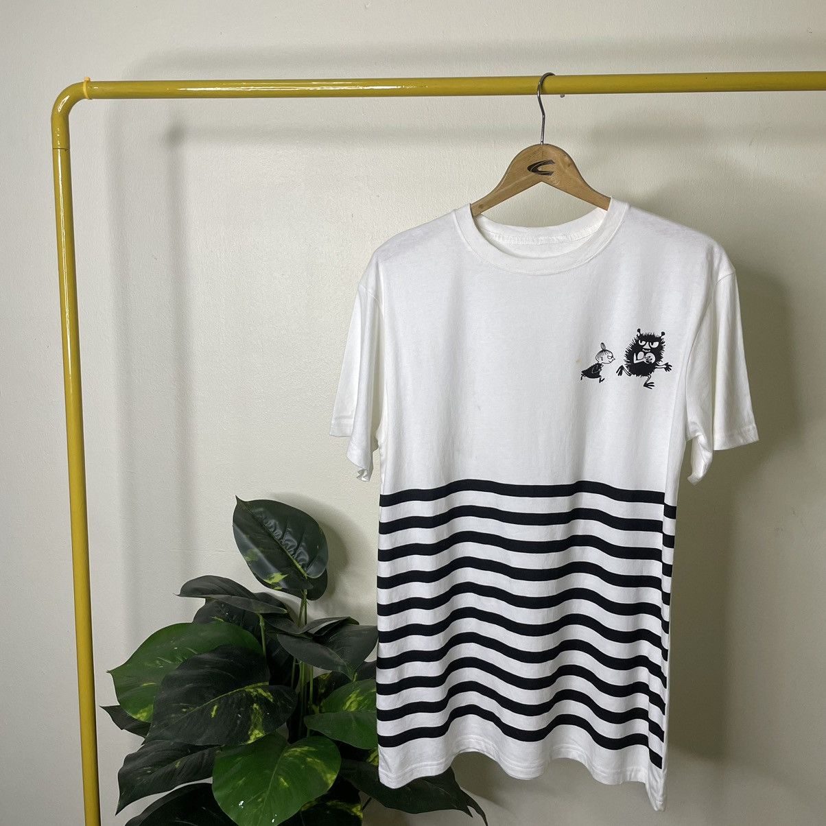 Cartoon Network × Vintage Vintage Moomin Characters Cartoon Stripes T Shirt Size US M / EU 48-50 / 2 - 1 Thumbnail