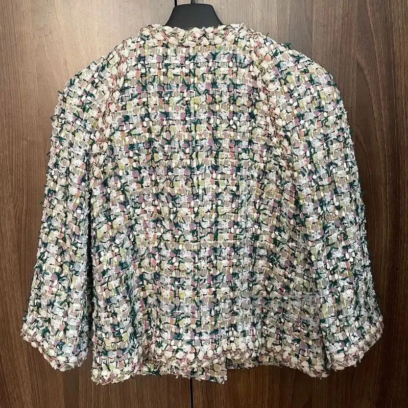 Chanel Chanel Green Women's Jacket Size XS . Size XS / US 0-2 / IT 36-38 - 2 Thumbnail