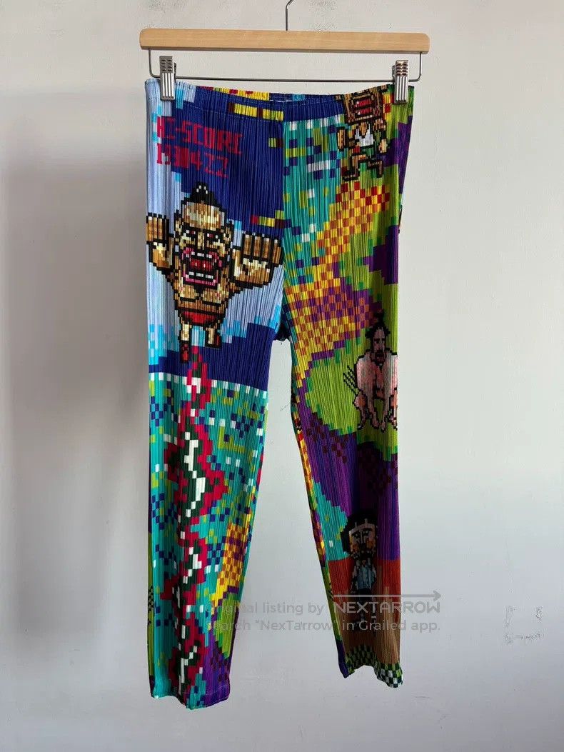 Issey Miyake Issey Miyake size:5 Color - Block Pants Size 23" - 1 Thumbnail
