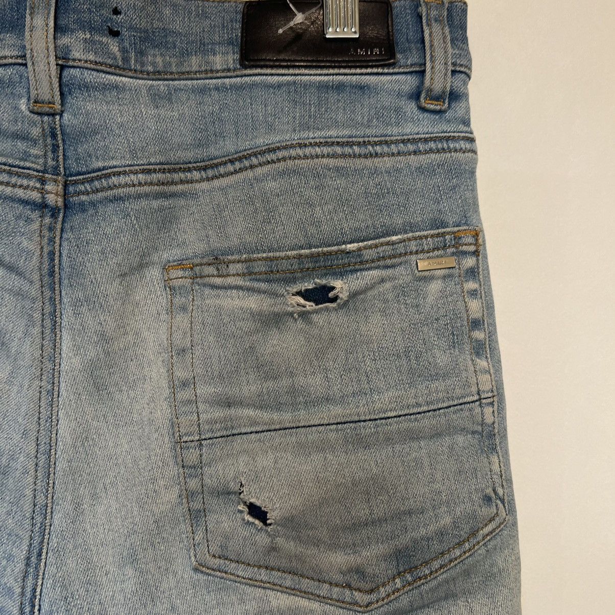 Amiri Amiri Broken Jeans Clay Indigo Size US 29 - 3 Thumbnail