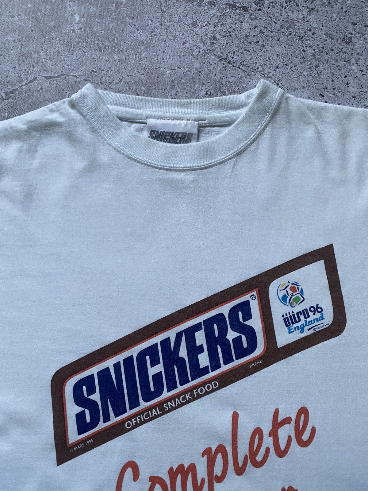Other Rare!! WORLD CUP USA 94 t shirt big logo by SNICKERS Size US L / EU 52-54 / 3 - 3 Thumbnail