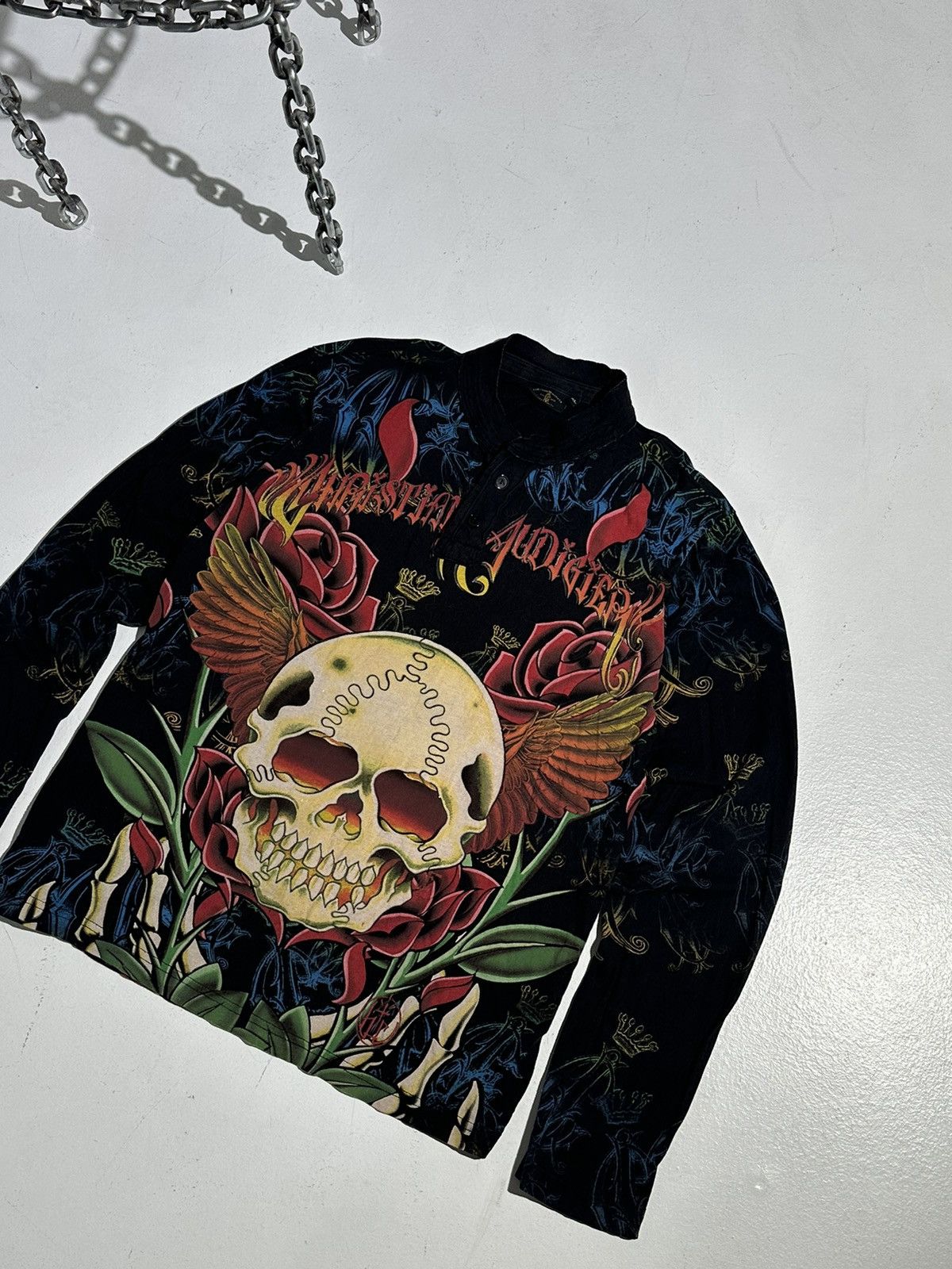Christian Audigier Christian audigier long sleeve tshirt Size US XL / EU 56 / 4 - 2 Thumbnail