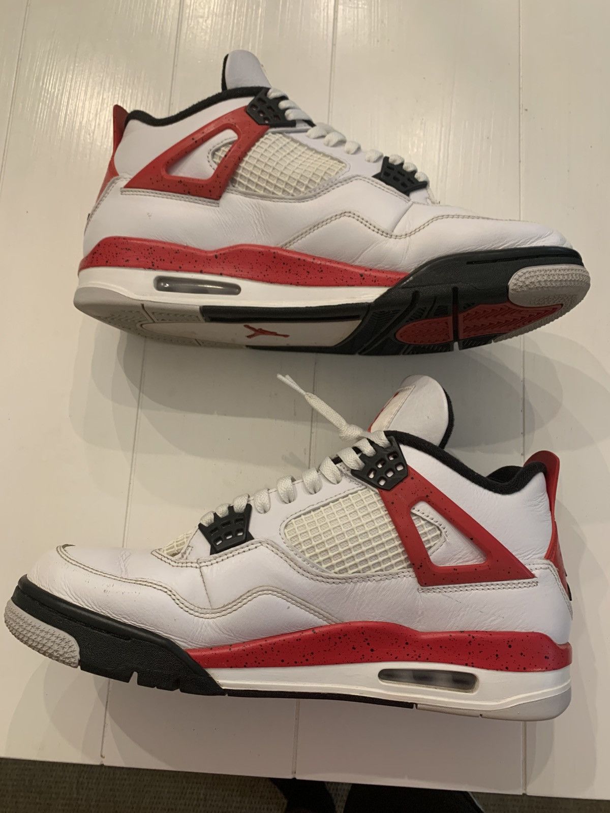 Jordan Brand Jordan 4 red cement Size US 10.5 / EU 43-44 - 2 Thumbnail