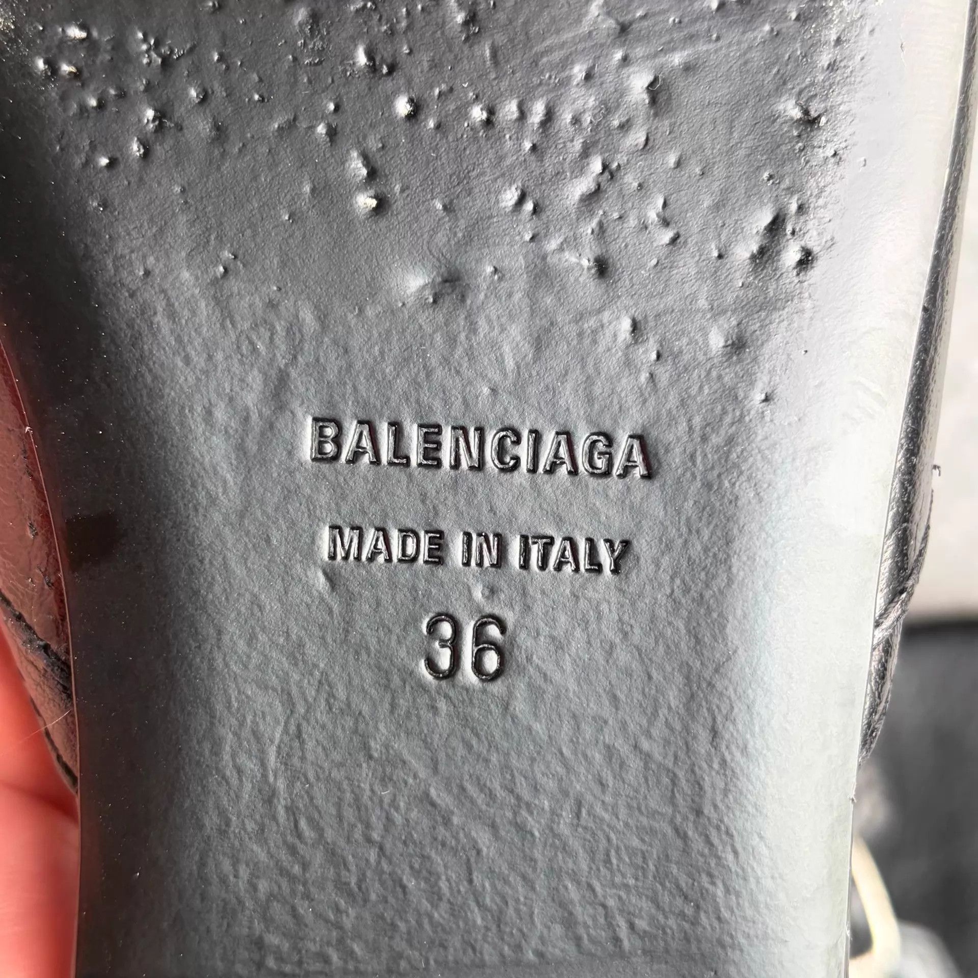Balenciaga Balenciaga Black Slippers 36 Size US 5.5 / IT 35.5 - 7 Thumbnail