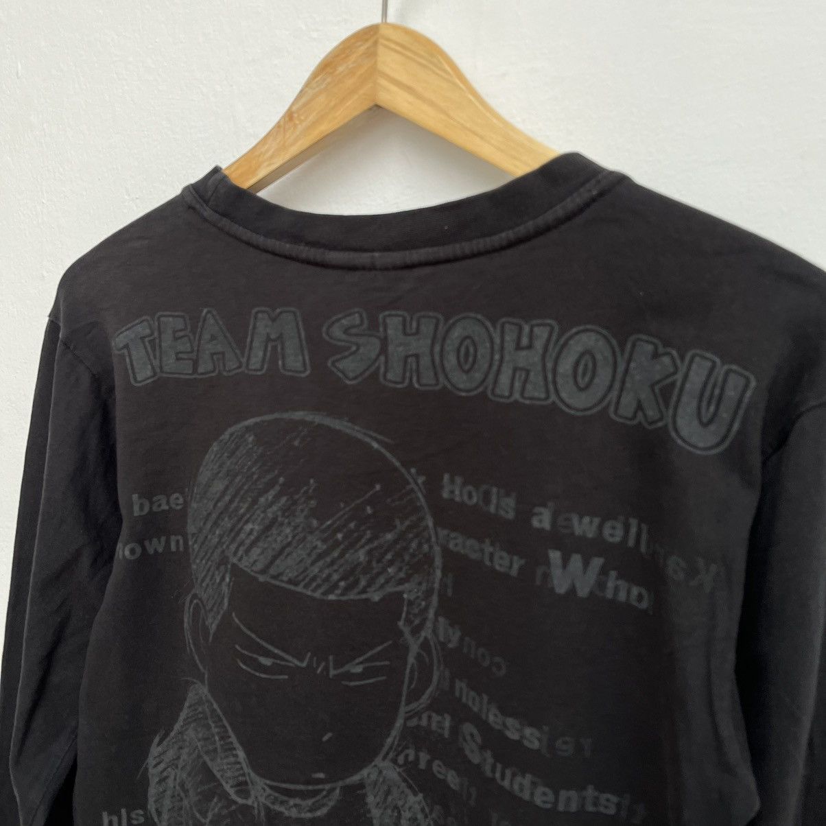 Japanese Brand Number (N)ine x Shohoku Long Sleeve T - Shirt Size US M / EU 48-50 / 2 - 4 Thumbnail