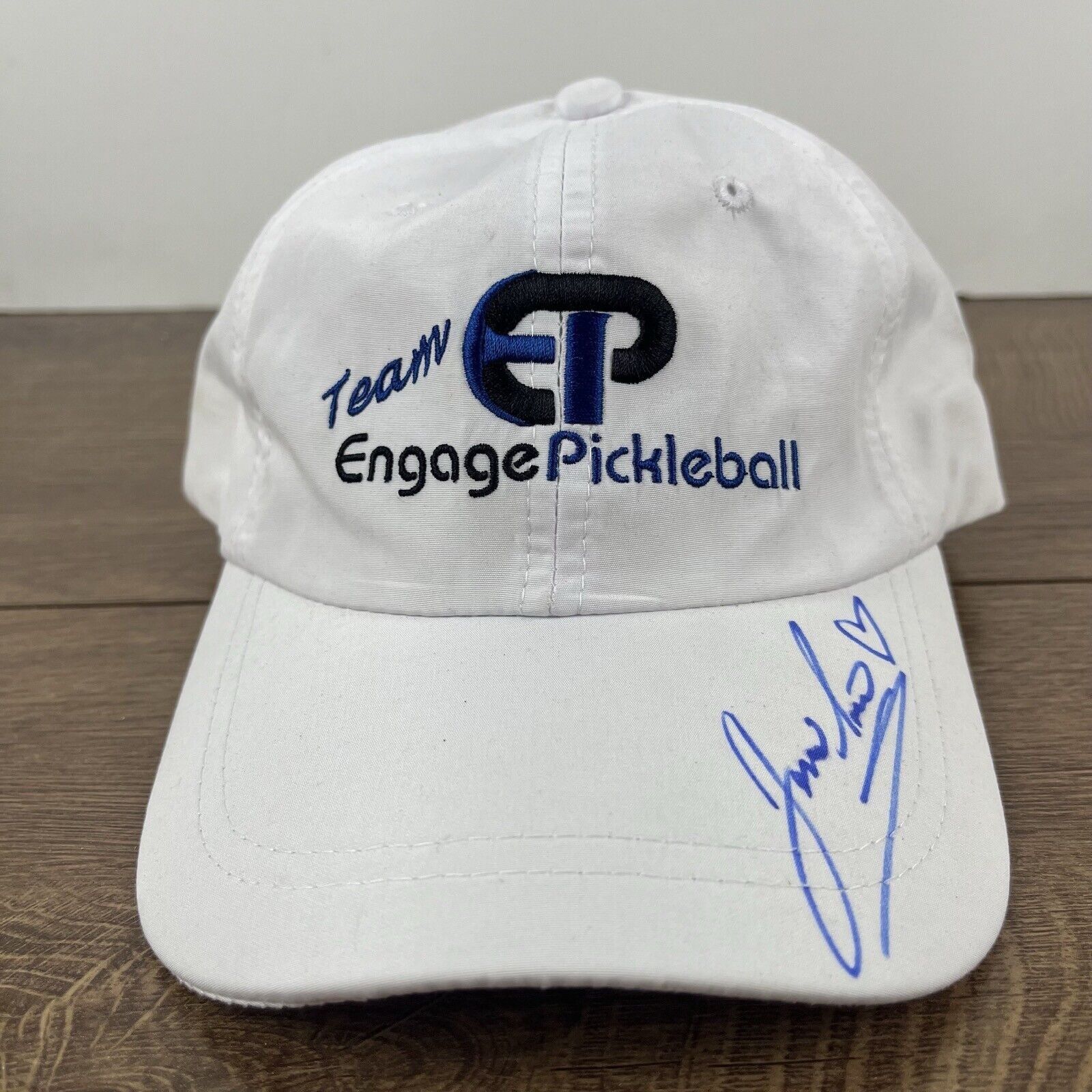 Other Engage Pickleball Hat Team Enage Hat White Adjustable Hat Wh Size ONE SIZE - 5 Thumbnail
