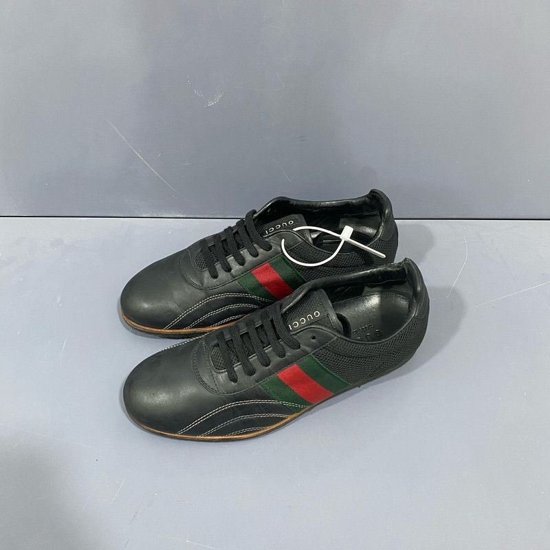 Gucci Classic Striped Black Casual Sneakers 0079