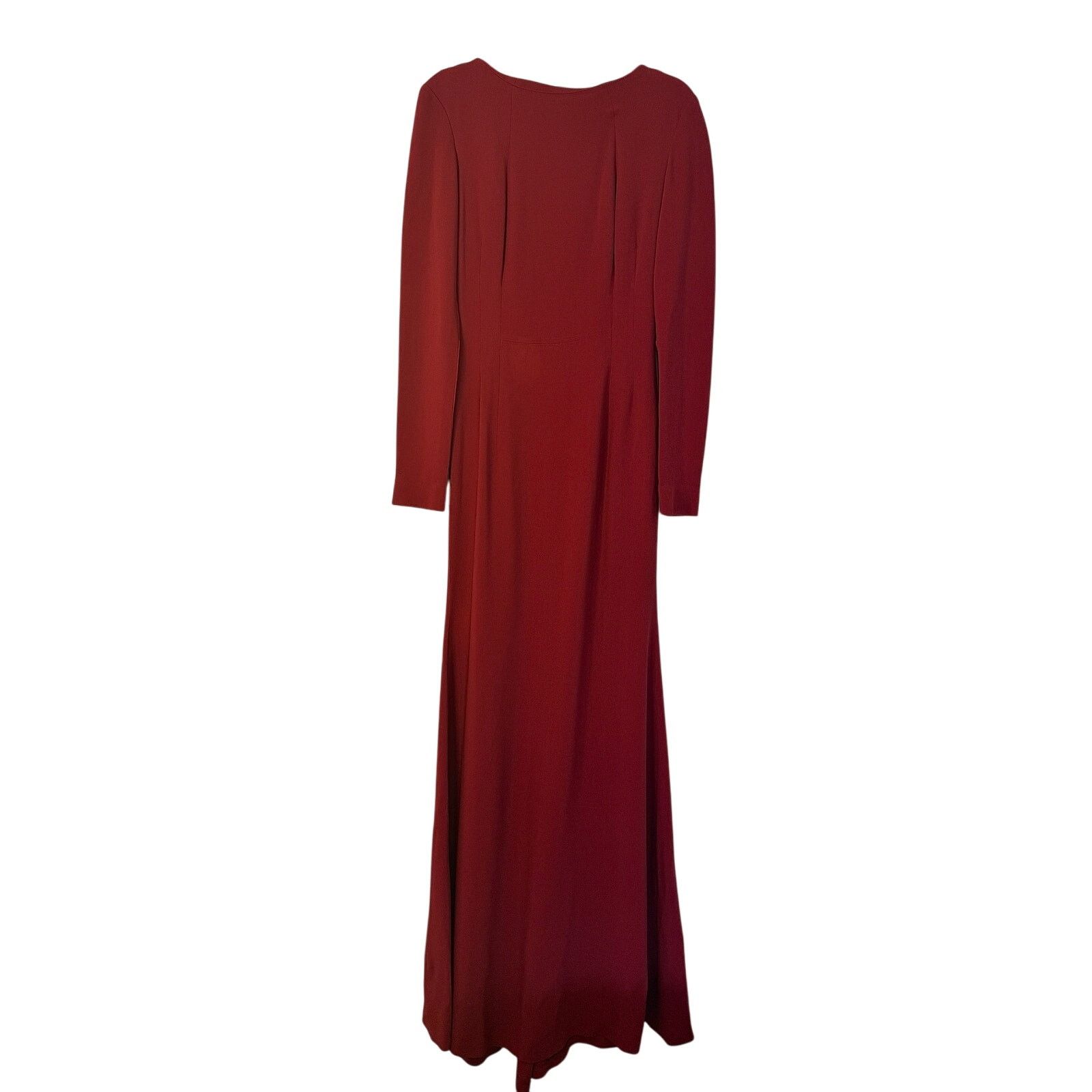 Victoria Beckham Victoria Beckham Red Viscose Long Dress Size M / US 6-8 / IT 42-44 - 1 Thumbnail