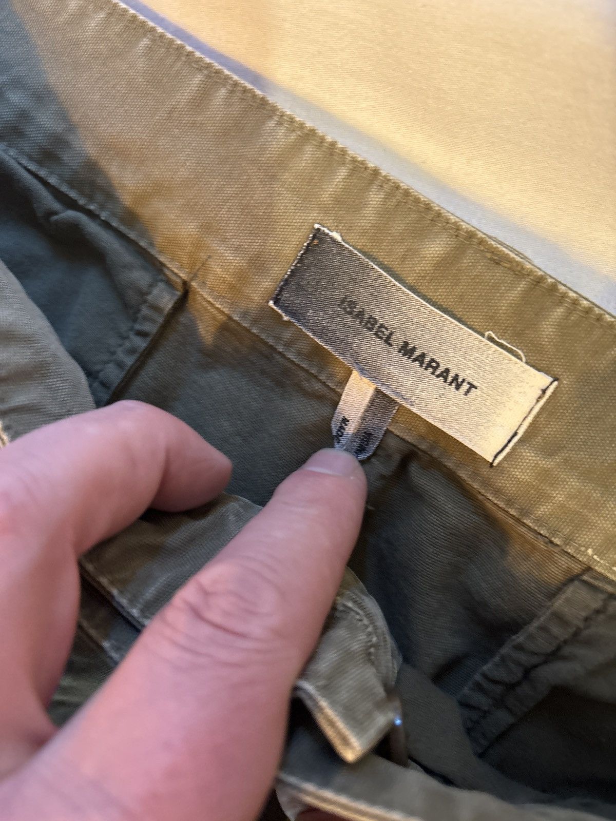 Isabel Marant Green Khaki Isabel Marant pants. Size US 34 / EU 50 - 6 Thumbnail