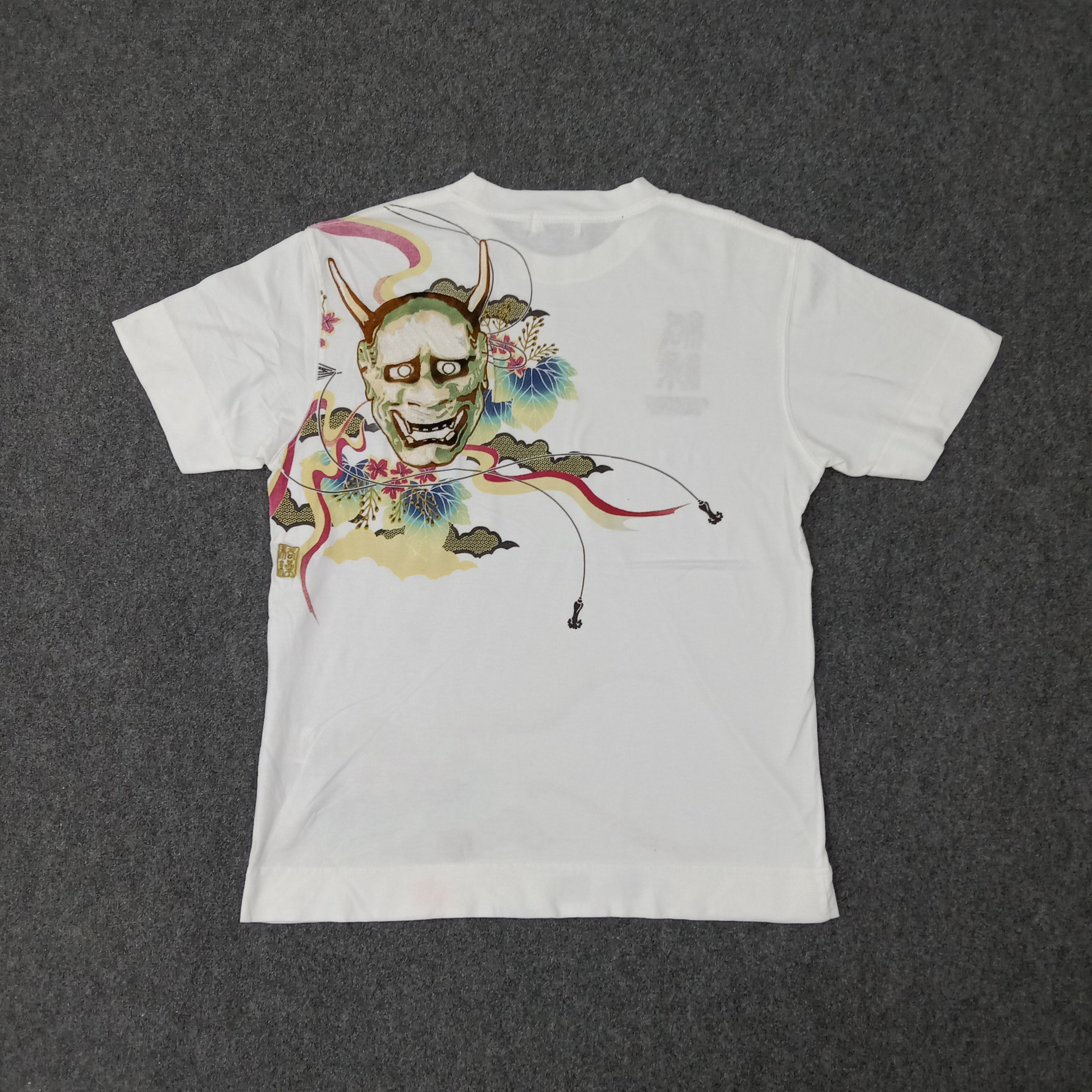 Karakuri Tamashii Karakuri Tamashii Embroidery Sukajan Tshirt C259N78 Size US L / EU 52-54 / 3 - 5 Thumbnail