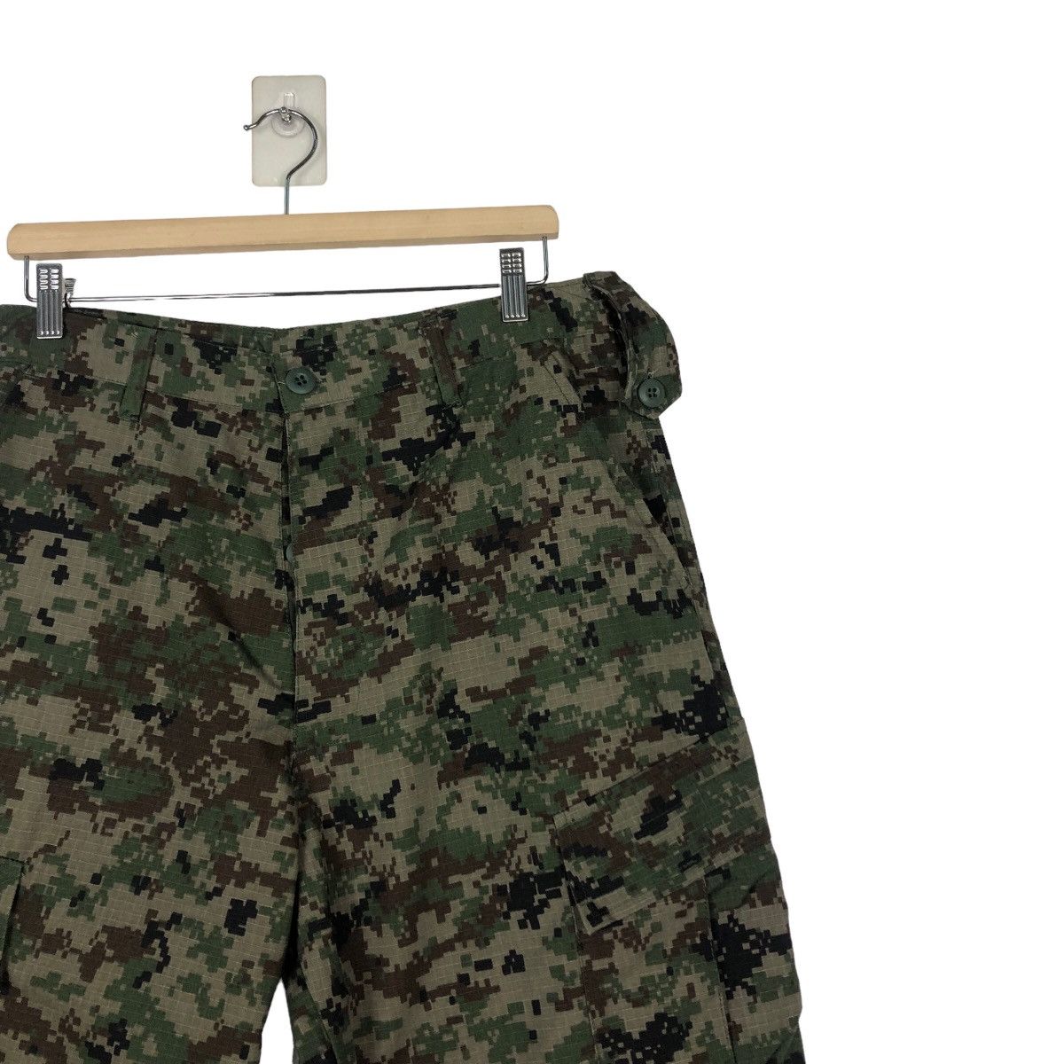 Japanese Brand Vintage Camouflage Analog Trouser Army Combat Buzz Ricksons Size US 34 / EU 50 - 6 Thumbnail