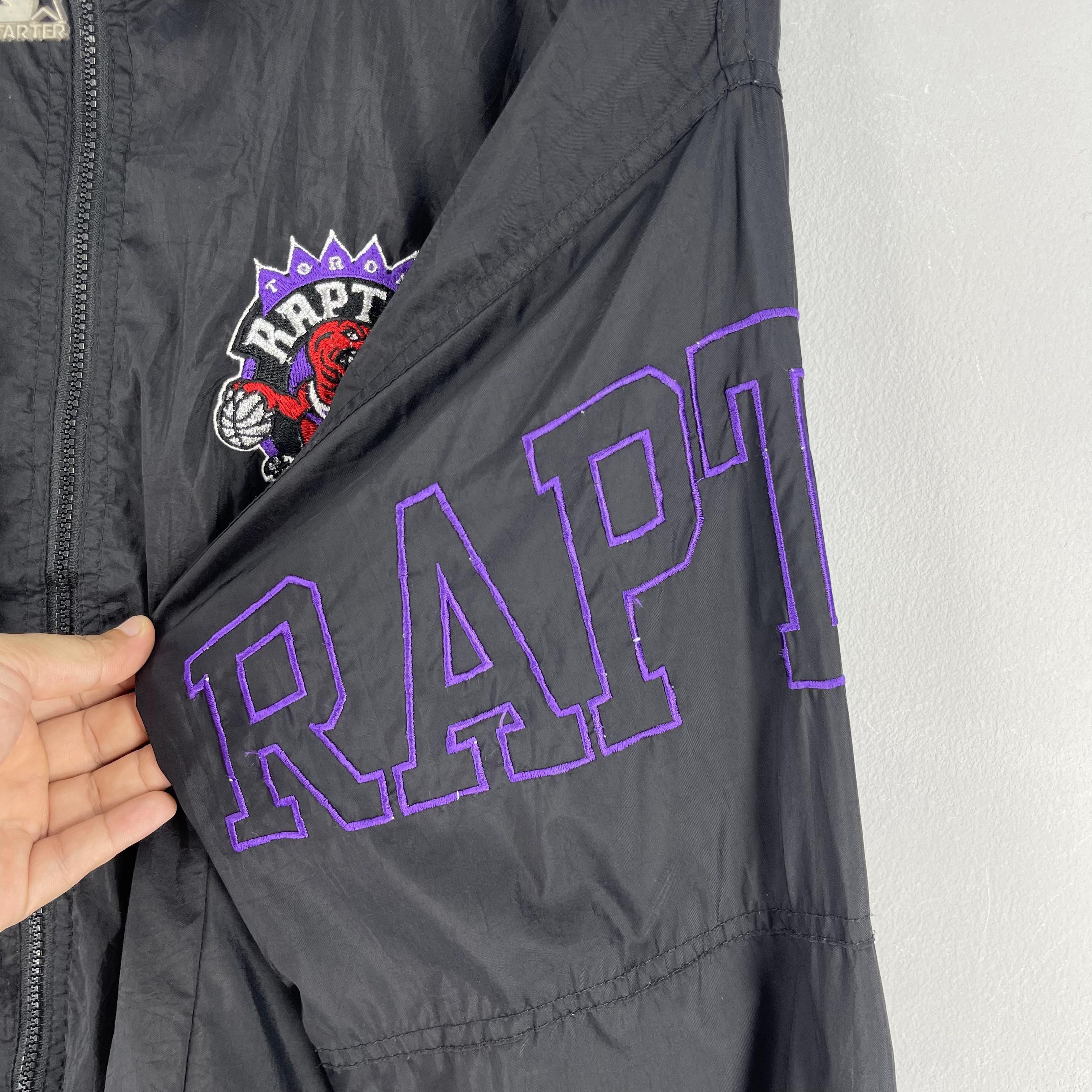 Starter Vintage TORONTO RAPTORS Nba Windbreaker Jacket Size US XS / EU 42 / 0 - 5 Thumbnail