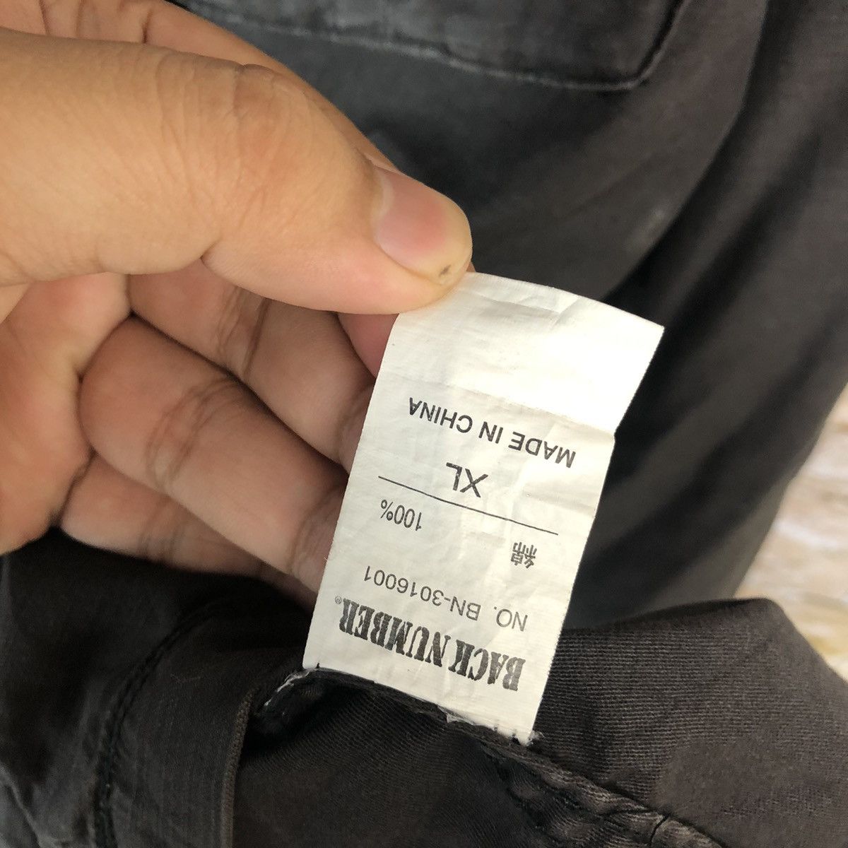 Japanese Brand Back Number Black Bombers Jacket #A839 Size US XL / EU 56 / 4 - 13 Thumbnail
