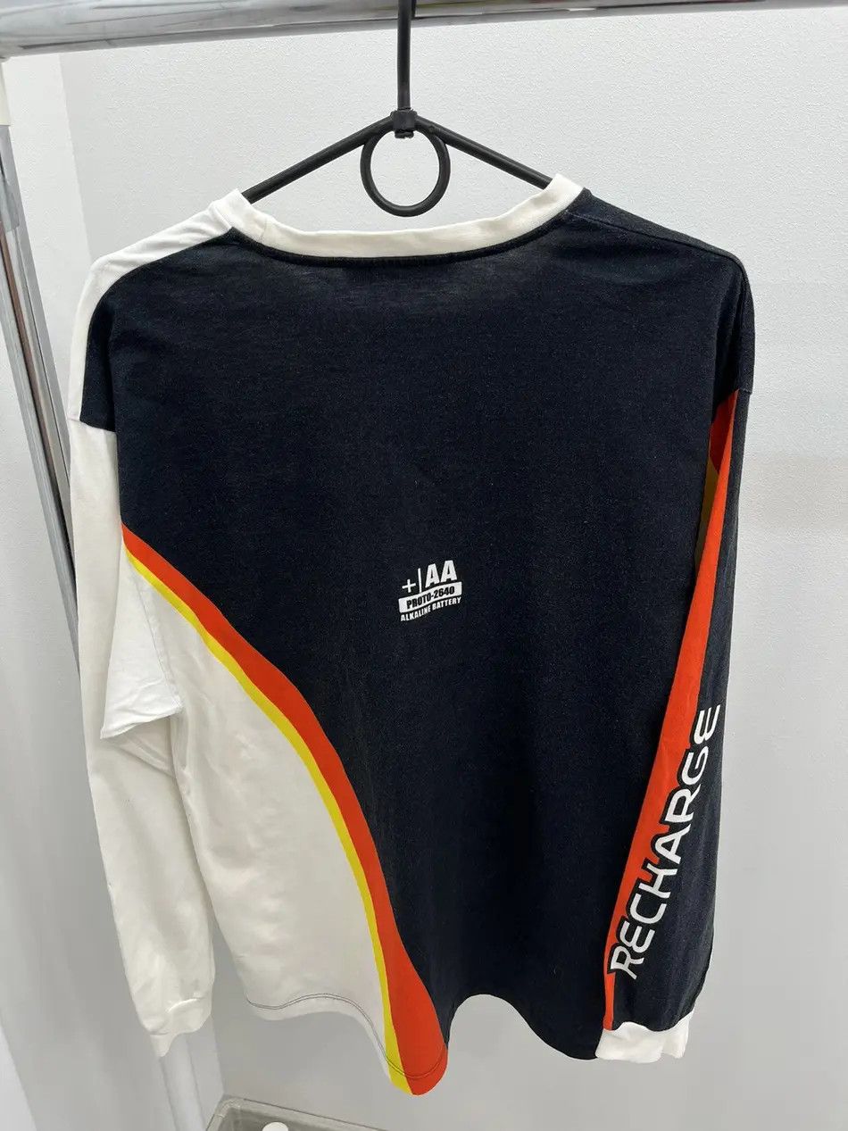 MSGM MSGM Oversized Lithium Battery All Over Printed Long Tee Size US S / EU 44-46 / 1 - 2 Thumbnail