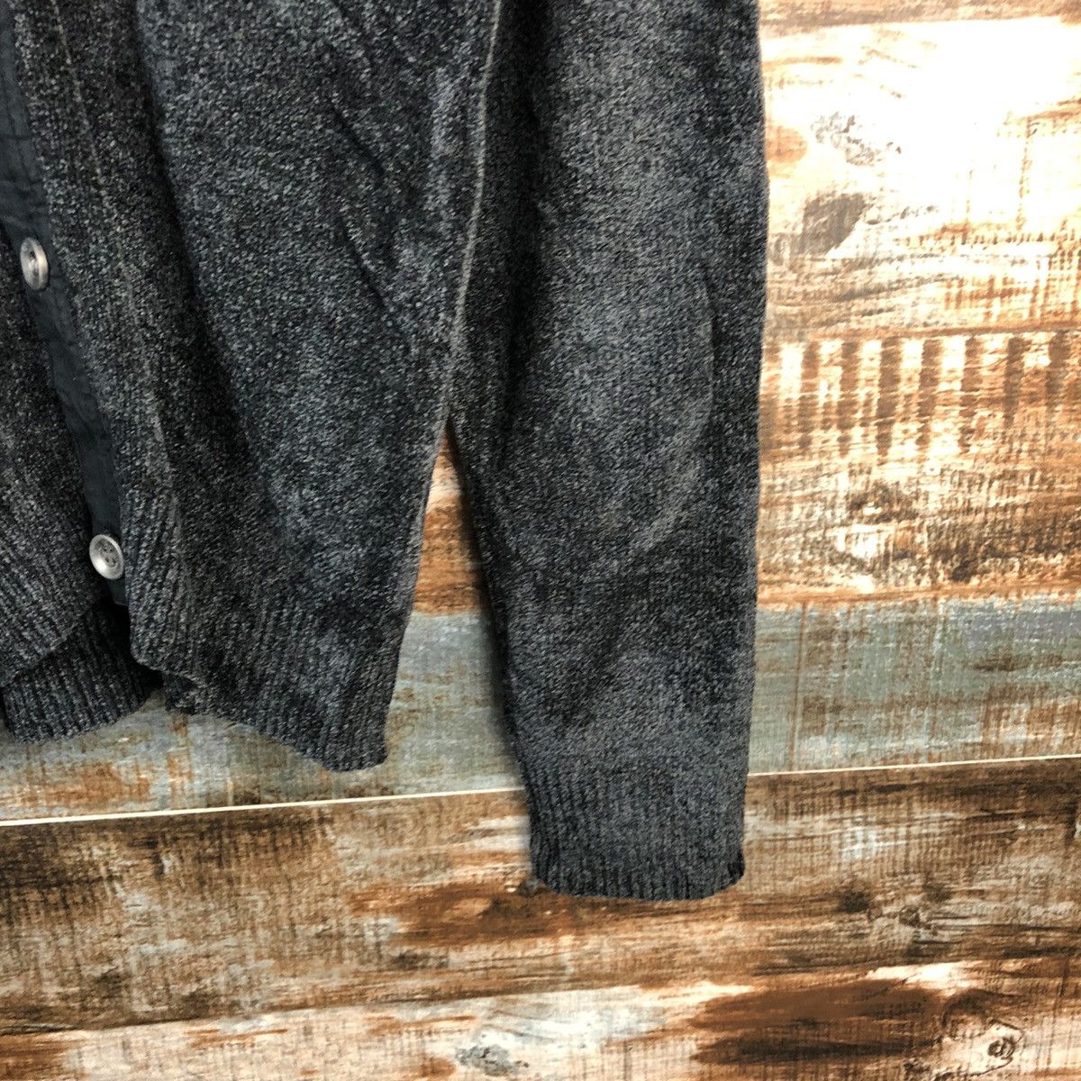 Comme Ca Ism DL Comme Ca Ism Black Knitwear cardigan sweater #C597 Size US M / EU 48-50 / 2 - 8 Thumbnail