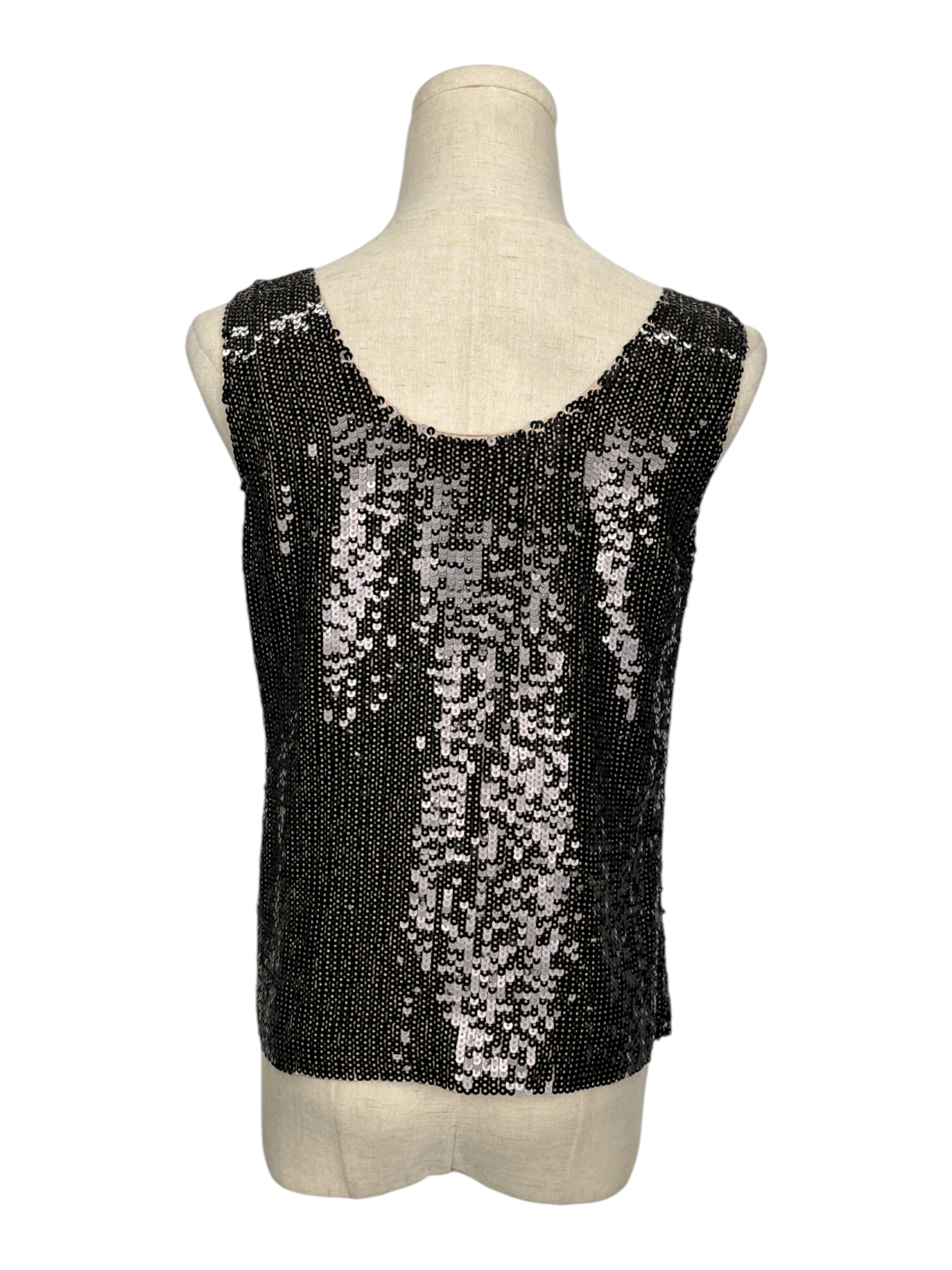 Other Manoush Brown Sequined Tank Top With Palm Graphic Size S / US 4 / IT 40 - 2 Thumbnail