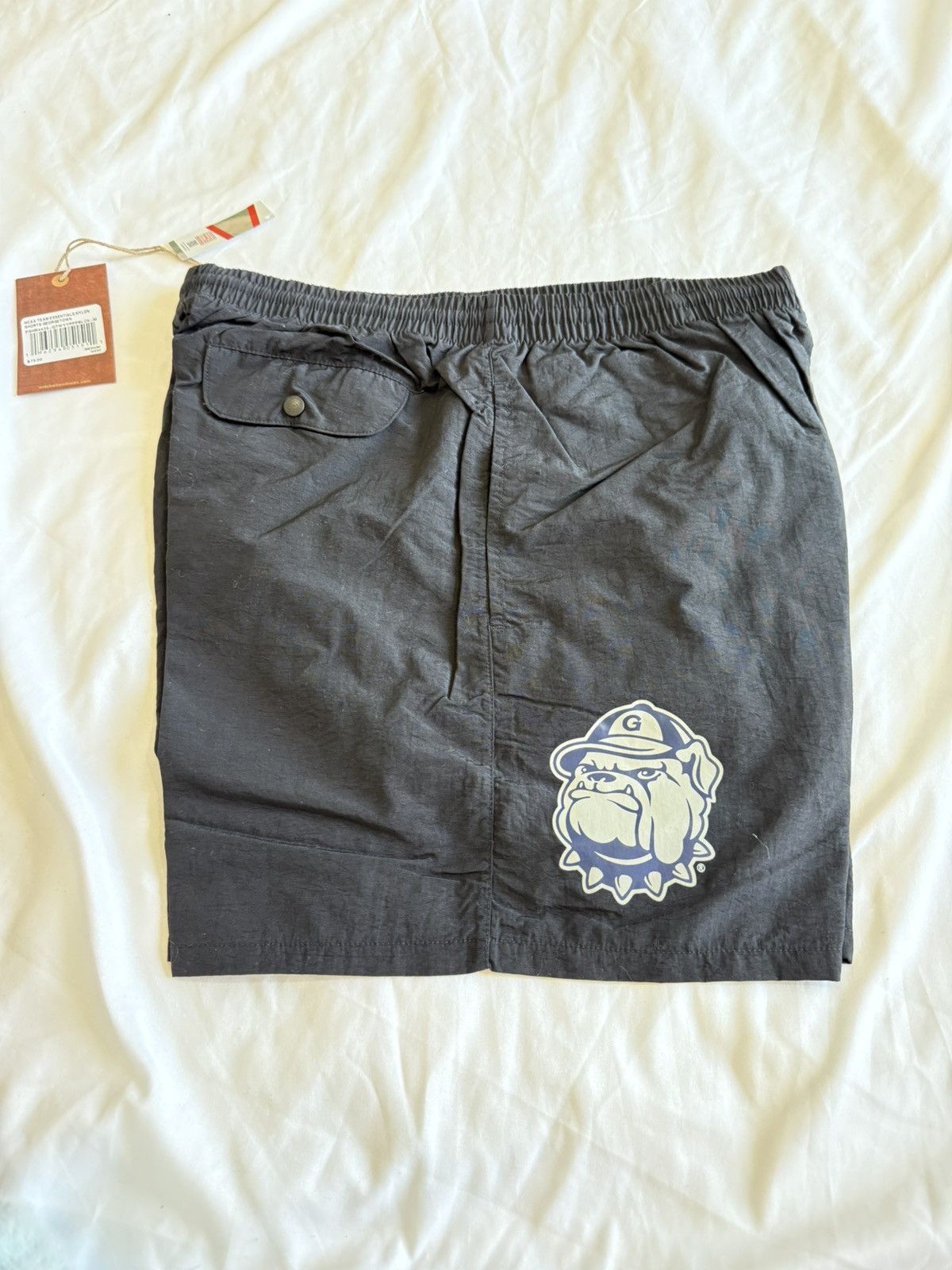 Mitchell & Ness Mitchell & Ness Georgetown Hoyas Team Shorts Size US 32 / EU 48 - 3 Thumbnail
