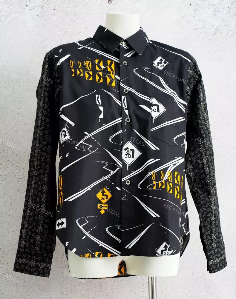 Comme des Garcons Comme Des Garcons Black Road Shirt Size US XS / EU 42 / 0 - 4 Thumbnail