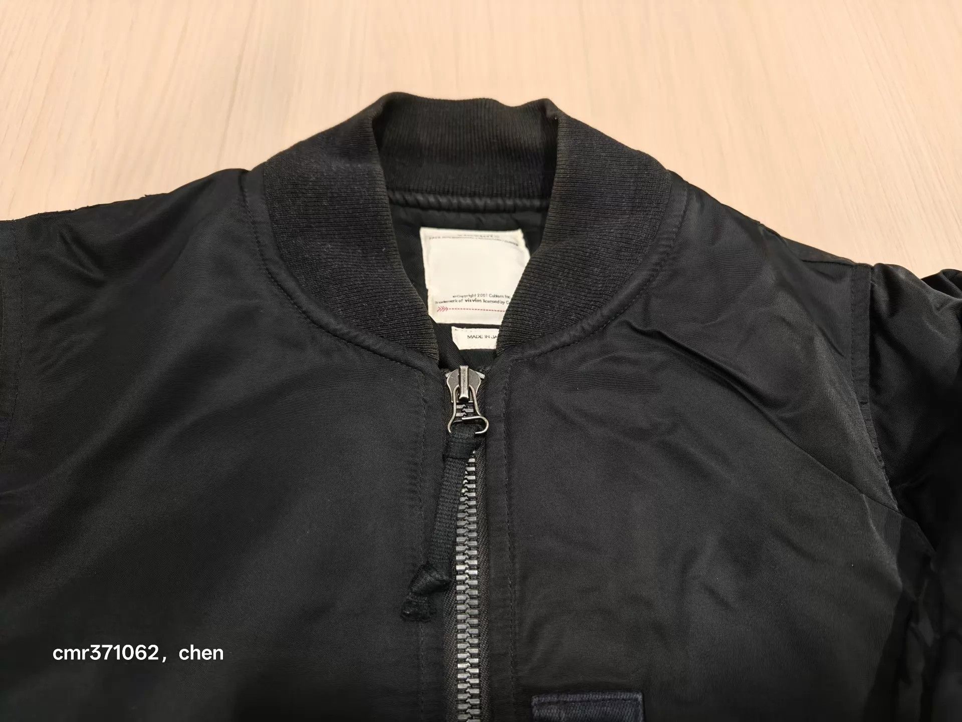 Visvim VISVIM 19SS 95% new THORSON JKT COLLAGE MA1 Nvy 1 Mud Dyed Size US S / EU 44-46 / 1 - 2 Thumbnail