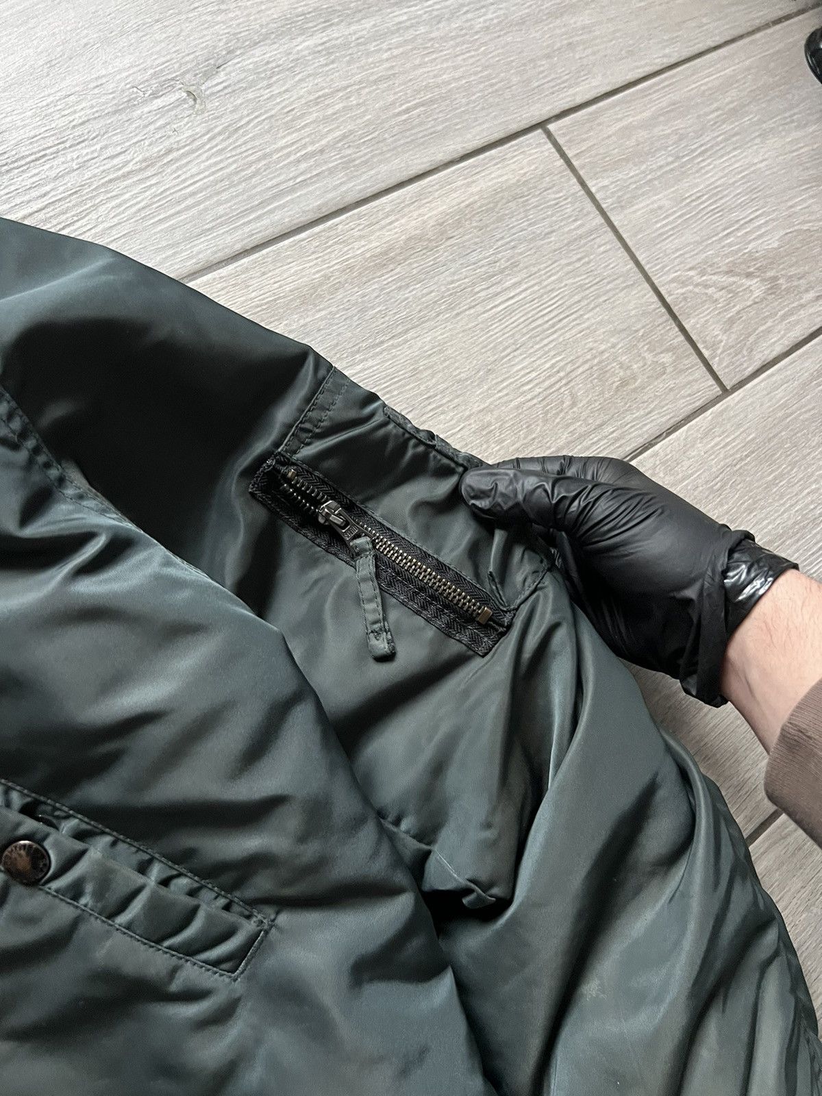 If Six Was Nine Vintage Japanese Scott Cropped Fur LGB Style Bomber Jacket Size US L / EU 52-54 / 3 - 12 Thumbnail