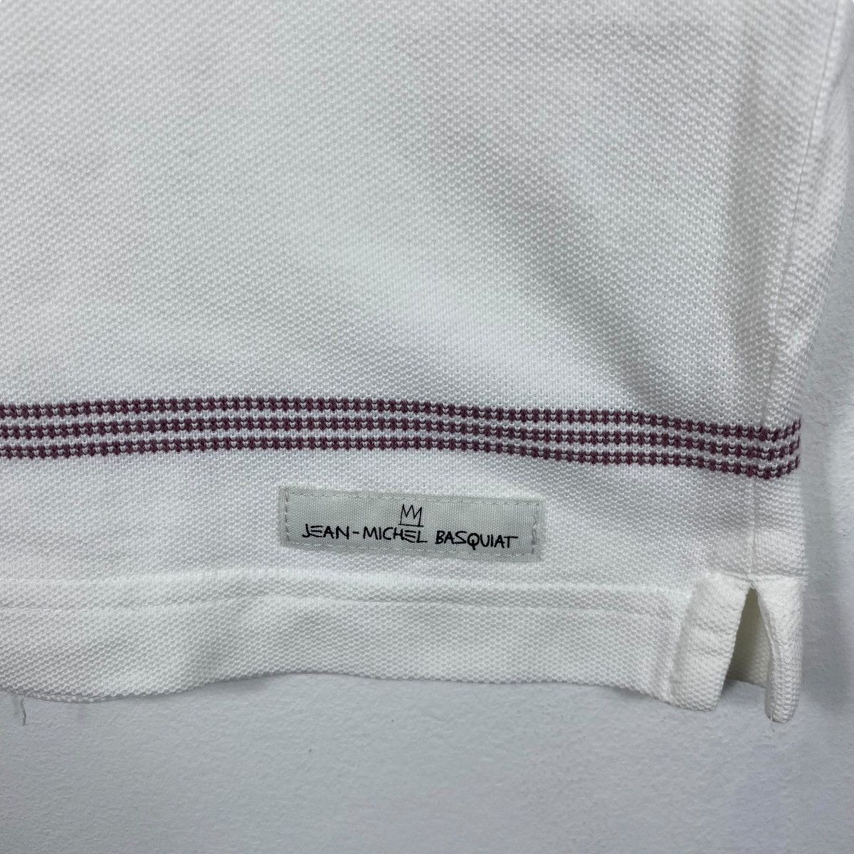 Jean-Michel Basquiat Vintage 00's JEAN-MICHEL BASQUIAT Small Logo Striped Polo Size US M / EU 48-50 / 2 - 4 Thumbnail