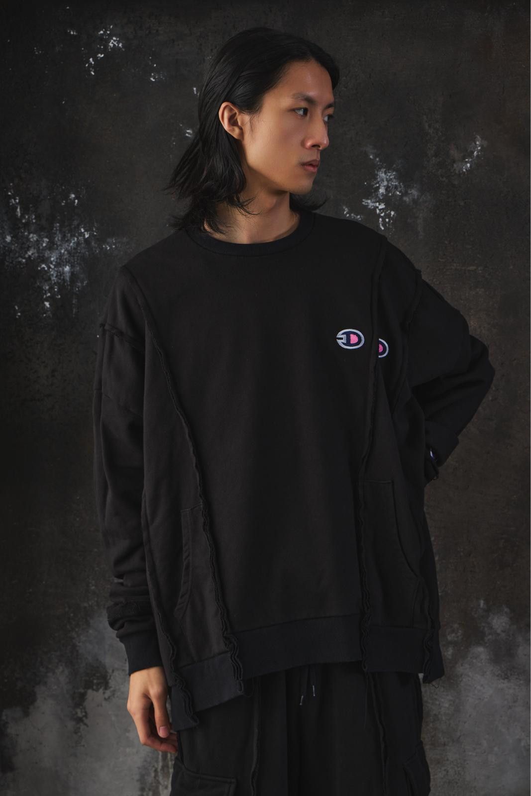 DISCOVERED DISCOVERED Champion Reconstructed Logo Patch Sweatshirt Size US L / EU 52-54 / 3 - 3 Thumbnail